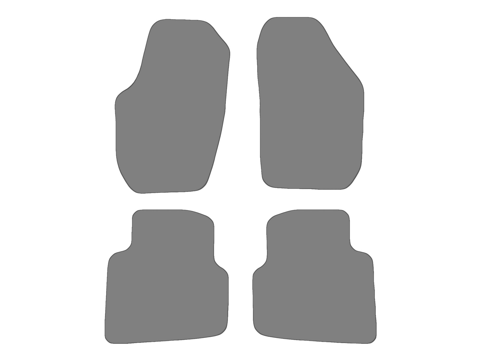 Jeu de tapis compatible avec Skoda Roomster, type 5J (année de construction 2006-2015) Jeu de tapis compatible avec Skoda Roomster, type 5J (année de construction 2006-2015)