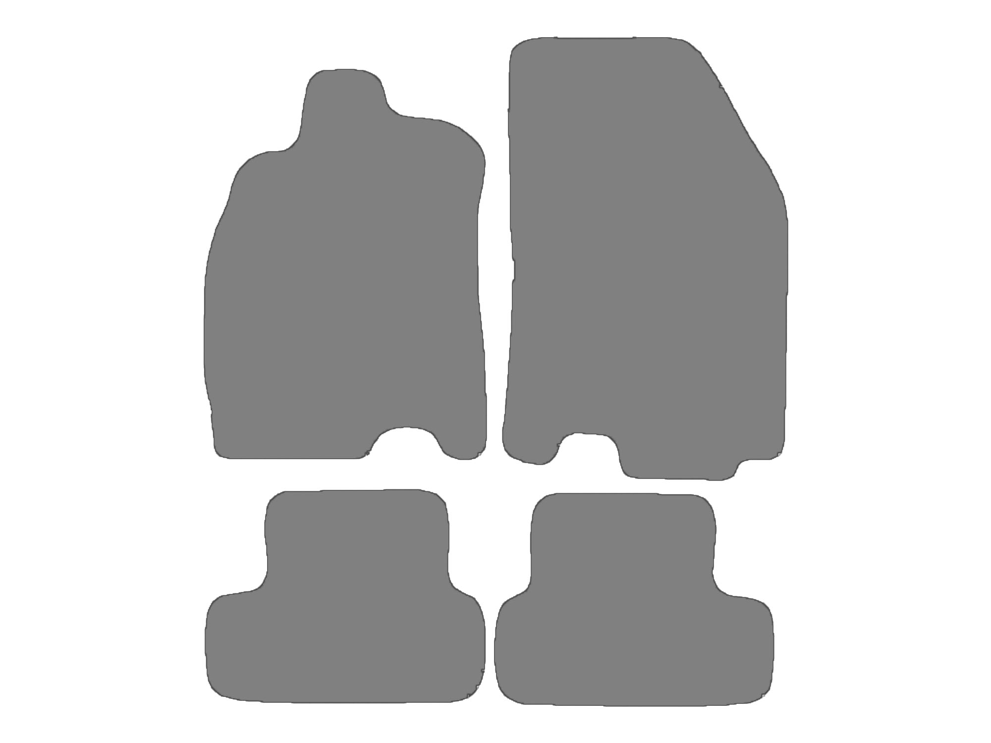 Floor mat set for Renault Megane III, type DZ, BZ, KZ  (year of construction 2008-2016) Floor mat set for Renault Megane III, type DZ, BZ, KZ  (year of construction 2008-2016)