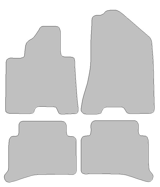 Fußmatten-Set für Kia Sportage IV Typ QL (Baujahr ab 2015)