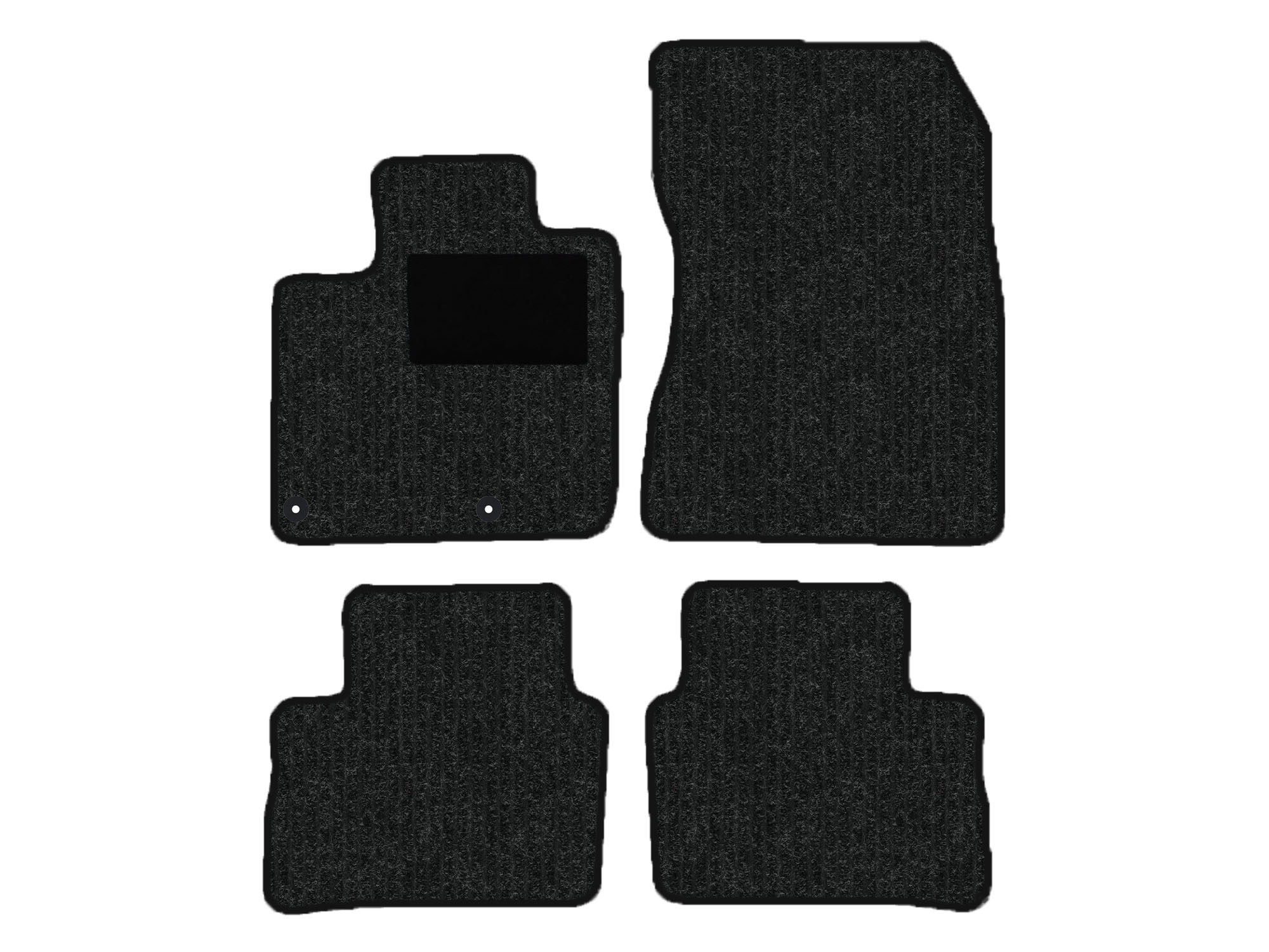 Resterende voorraad: Automatten geschikt voor Nissan Qashqai III J12, Robust anthrazit, Kettingkleur grijs