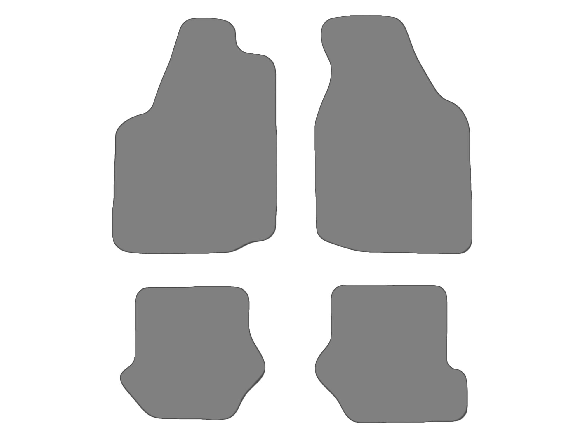 Jeu de tapis compatible avec Ford Fiesta, type JA, JB  (année de construction 1999-2002)