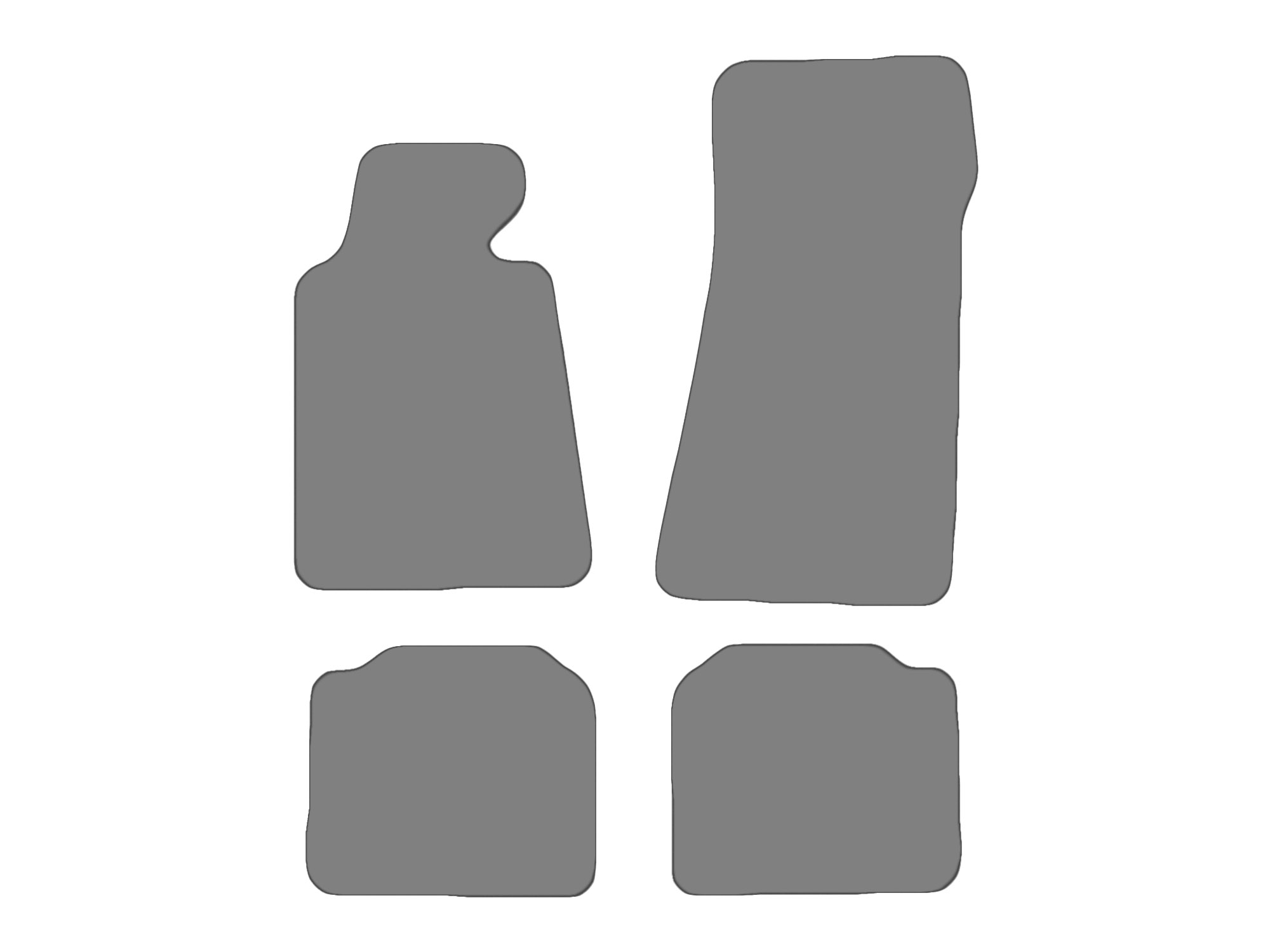 Floor mat set for BMW 7er, type E32  (year of construction 1986-1994)