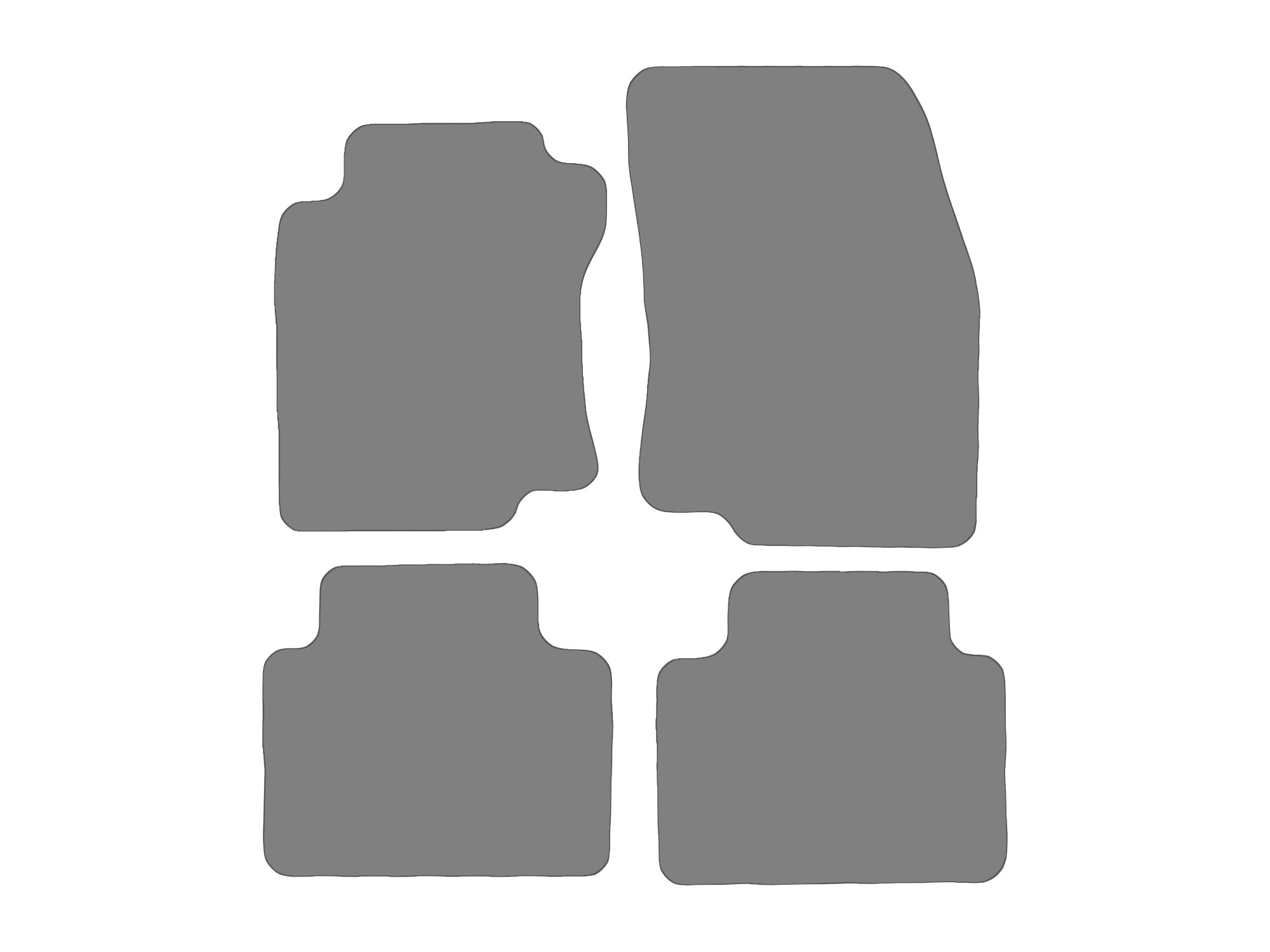 Fußmatten passend für Nissan X-Trail Typ T32 (Baujahr 2013 - aktuell)