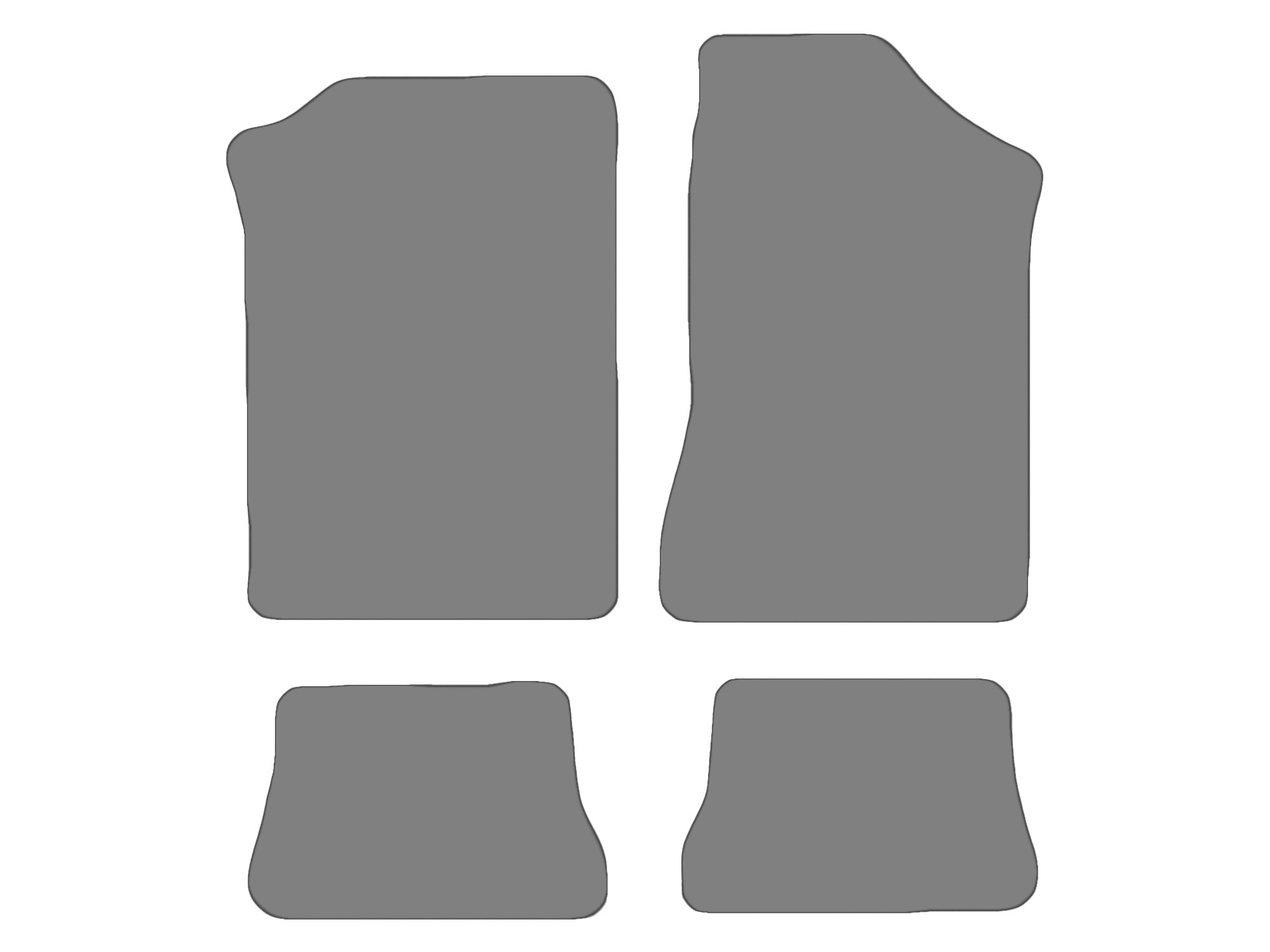 Floor mat set for VW Corrado, type 53I  (year of construction 1988-1995)