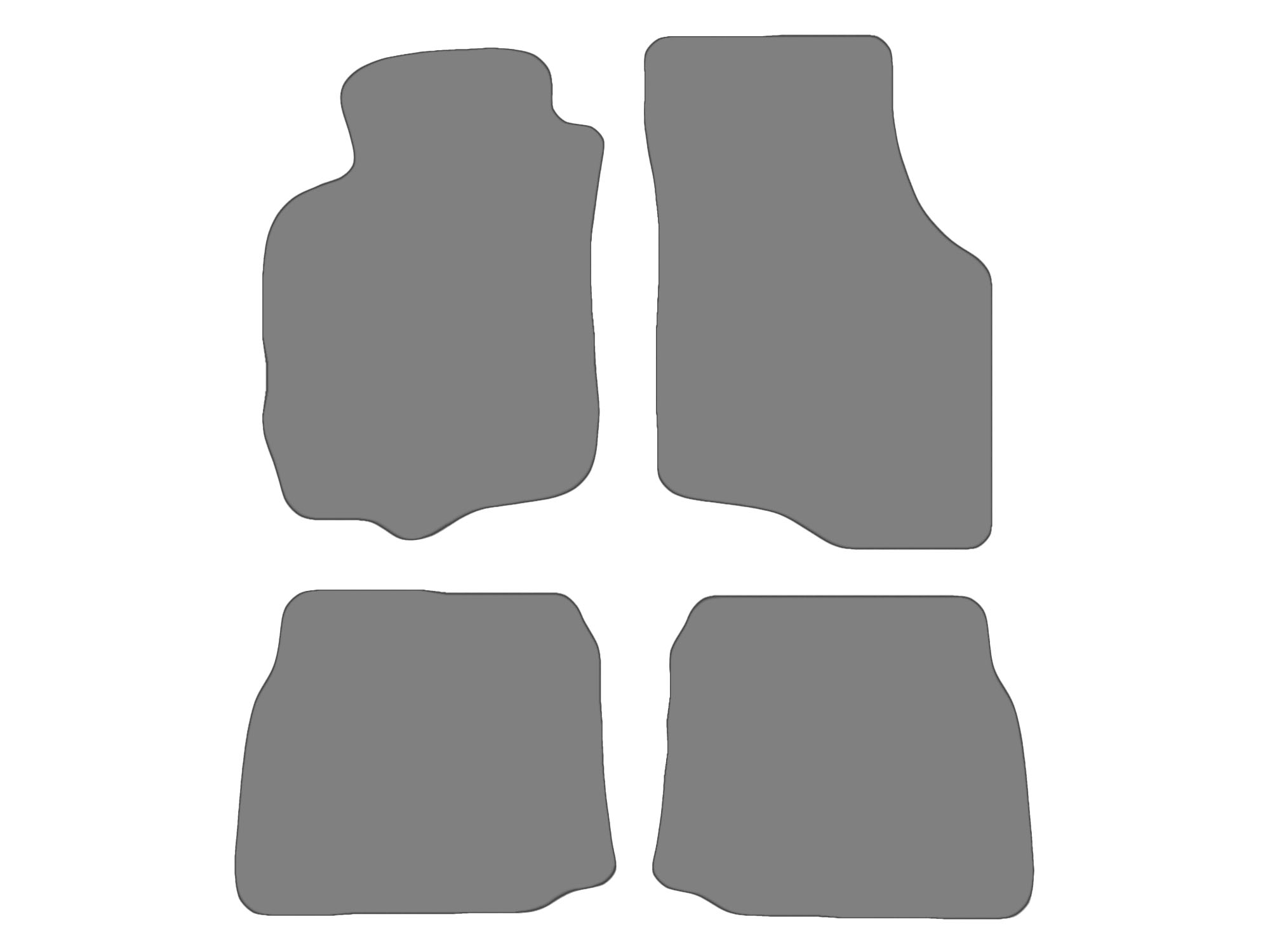 Floor mat set for Mitsubishi Galant IV, type E3A (year of construction 1987-1992) Floor mat set for Mitsubishi Galant IV, type E3A (year of construction 1987-1992)