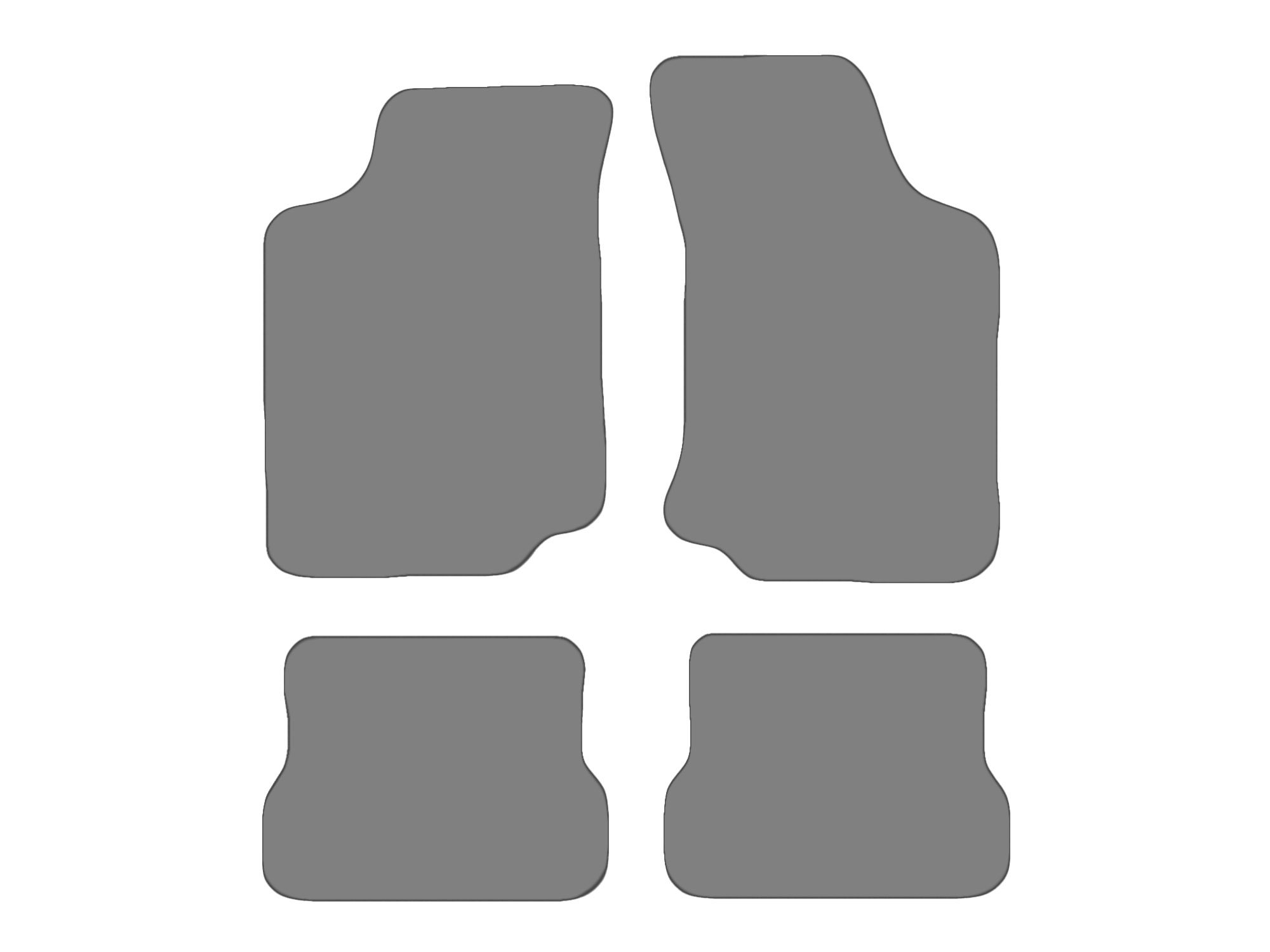 Floor mat set for VW Golf III, type 1H  (year of construction 1991-1999)