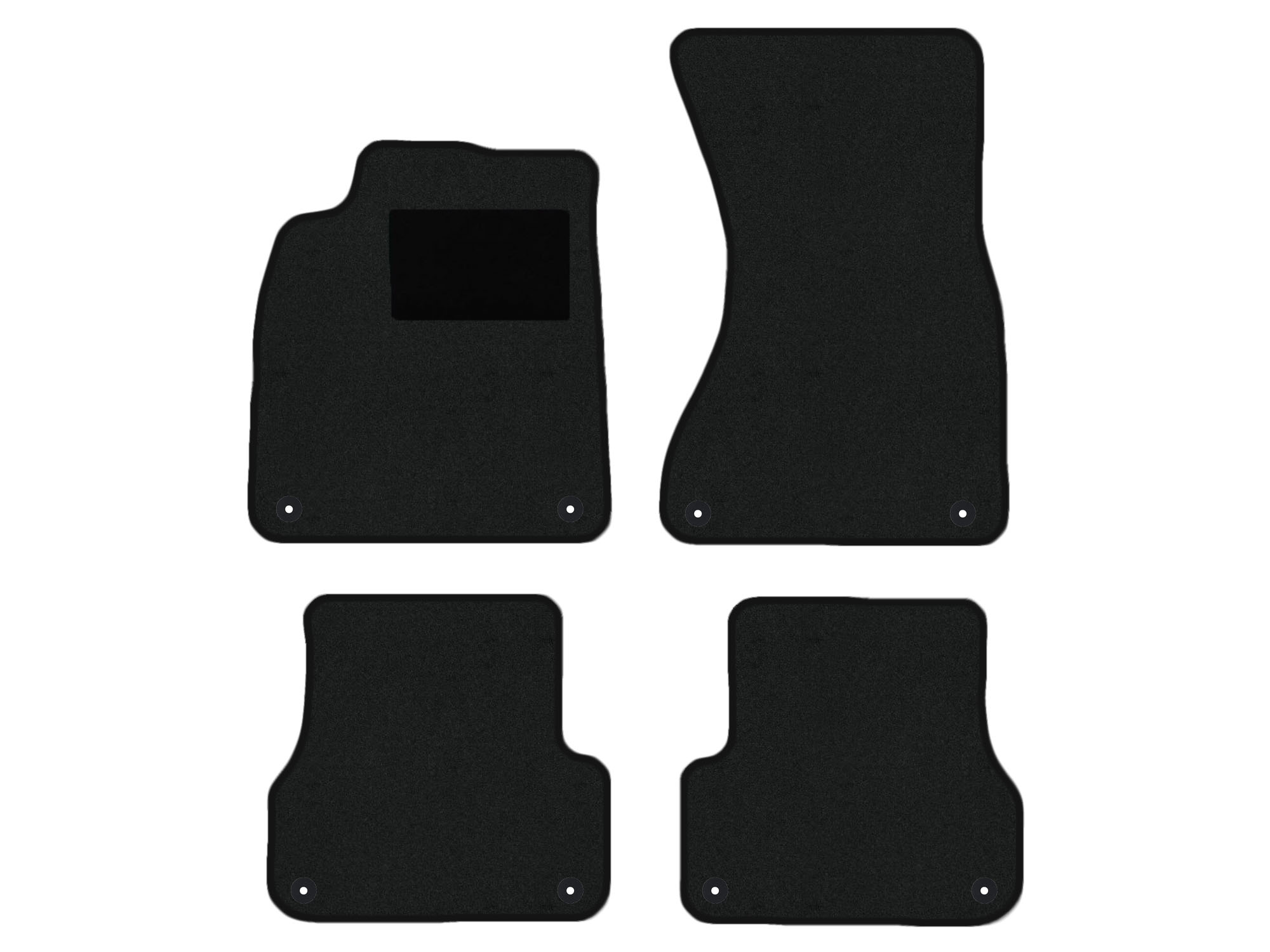 Tapis de voiture compatible avec Audi A7 Sportback Type 4G (construction 2010 - 2018)