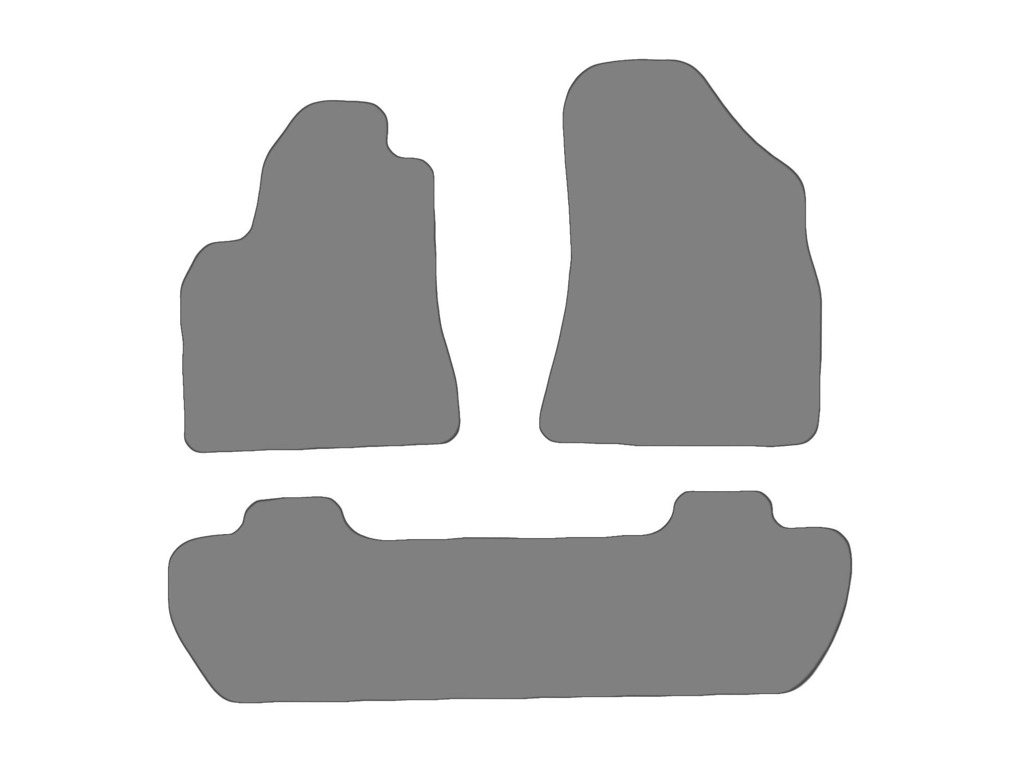 Tapis de voiture compatible avec Citroen Berlingo II  Type B9 (construction 2008 - 2018)