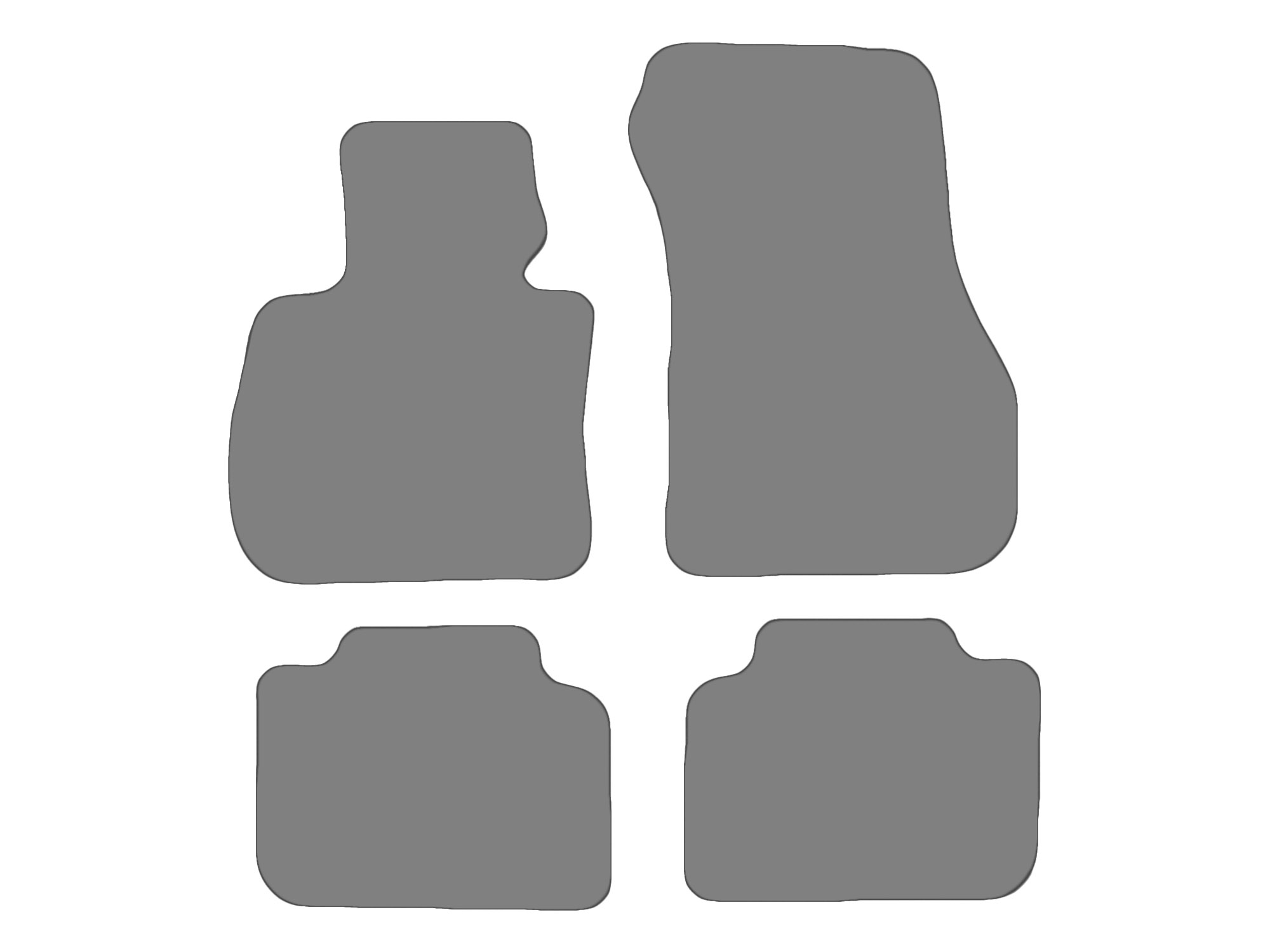 Floor mat set for BMW X1, type F48  (year of construction 2014-2025)