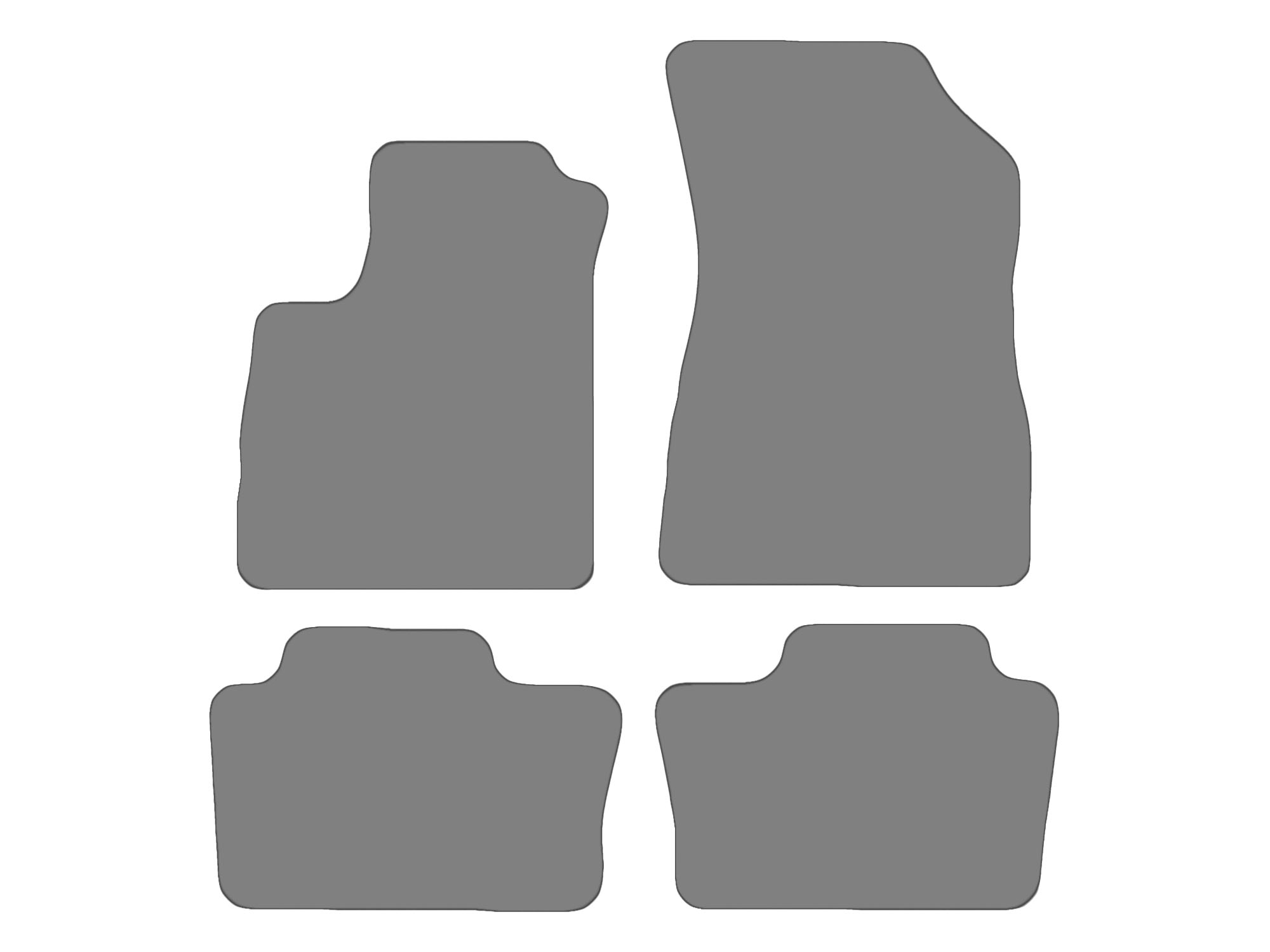 Floor mat set for Renault Austral  type Mild Hybrid 160 (constructed 2022 - present)