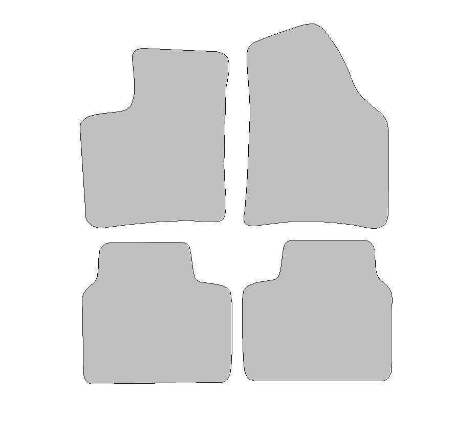 Fußmatten-Set für Brillance BS6, Typ  (Baujahr 2006-2010)