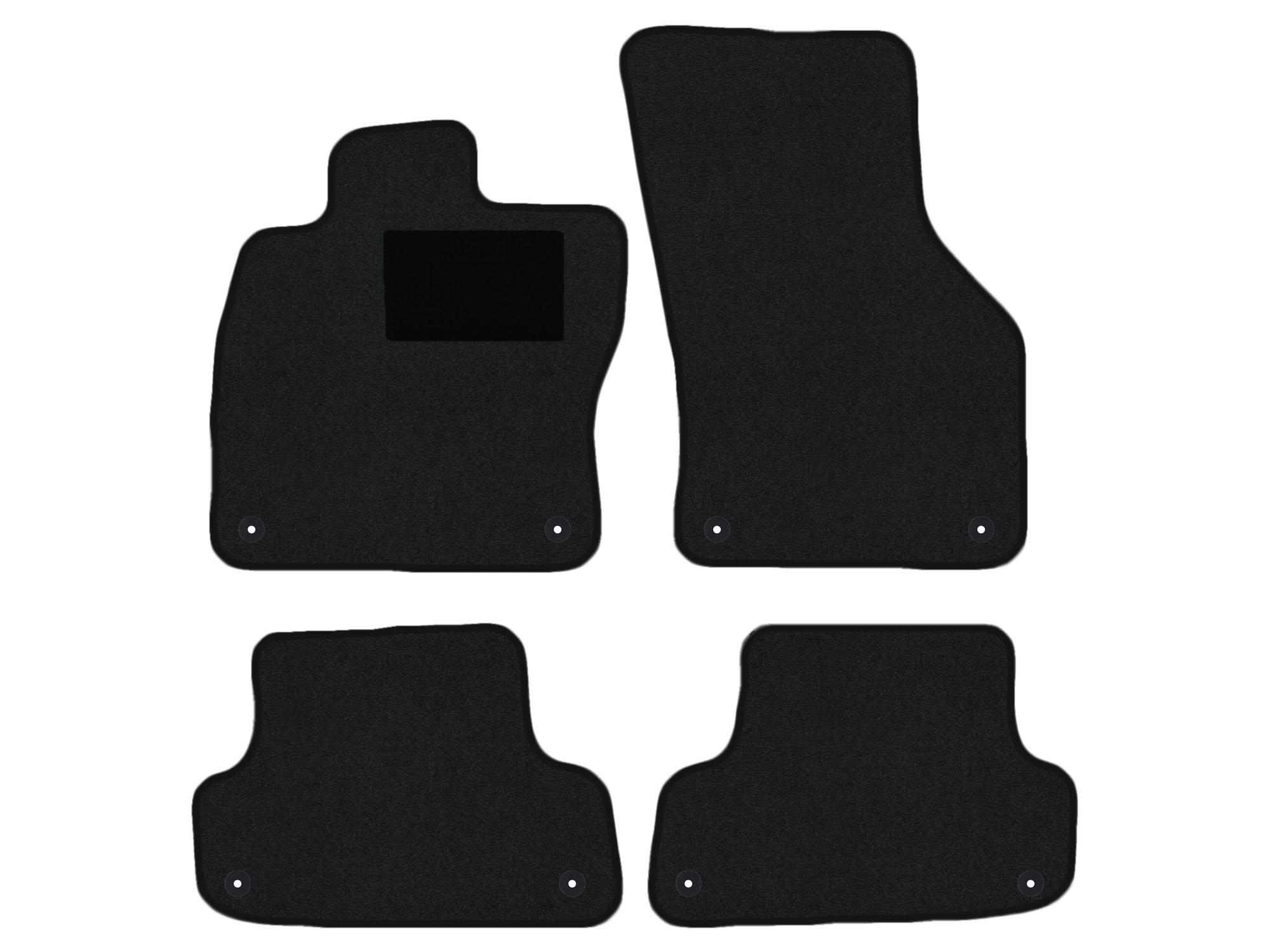 Tapis de voiture compatible avec Audi A3 Type 8V (construction 2012 - 2020)