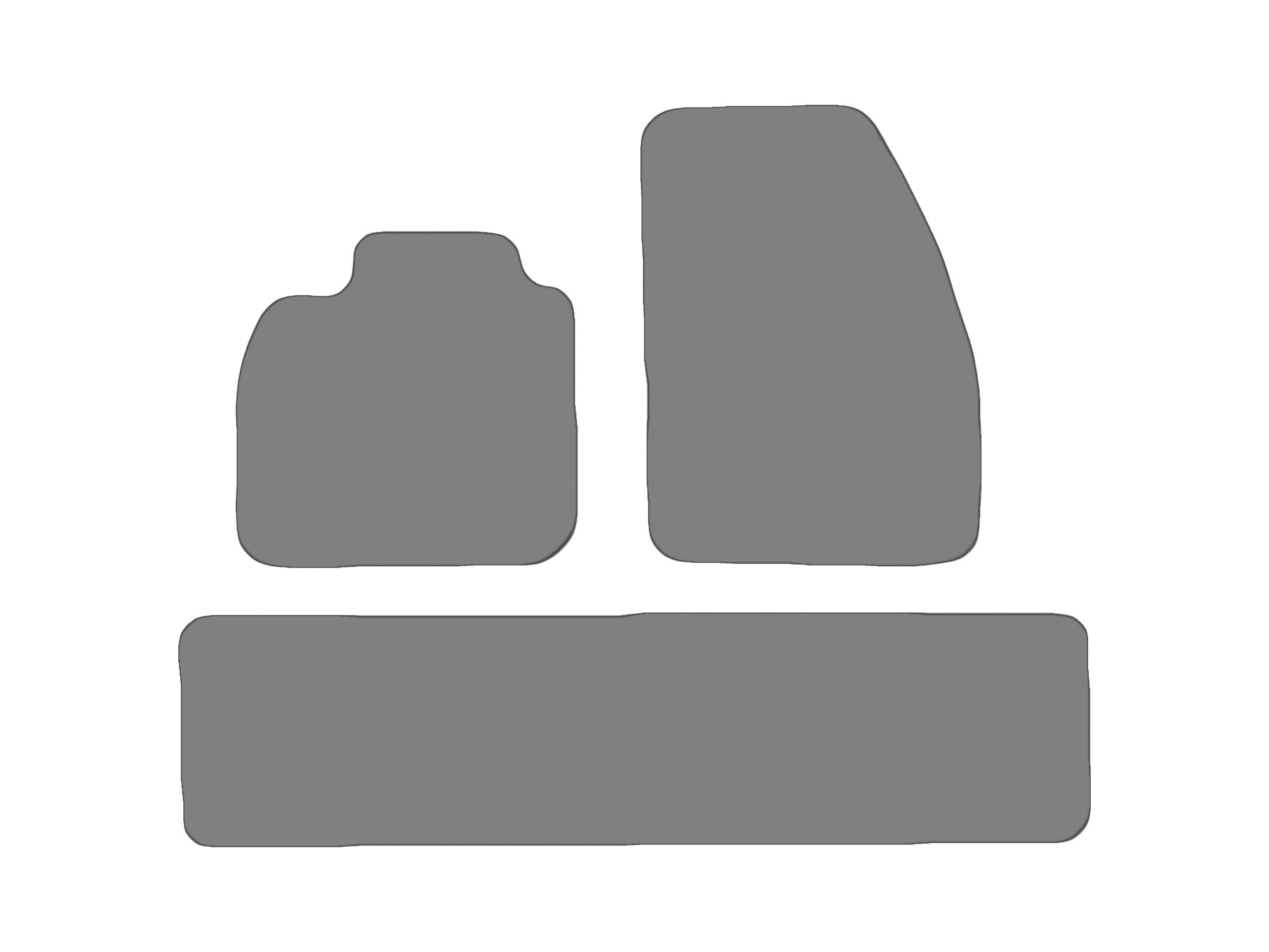 Jeu de tapis compatible avec Renault Grand Scenic II, type JM01  (année de construction 2004-2009)