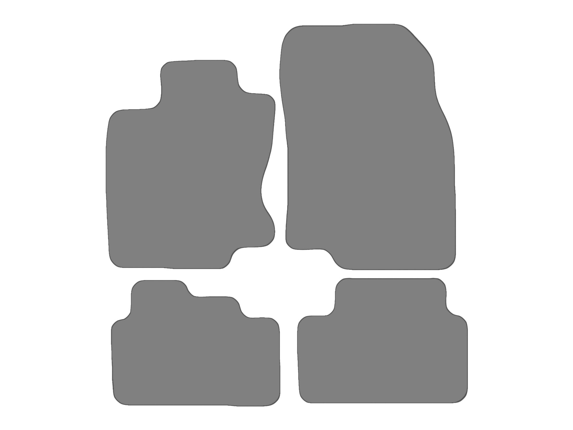 Jeu de tapis compatible avec Renault Kadjar, type HA, HL  (année de construction 2015-2025)