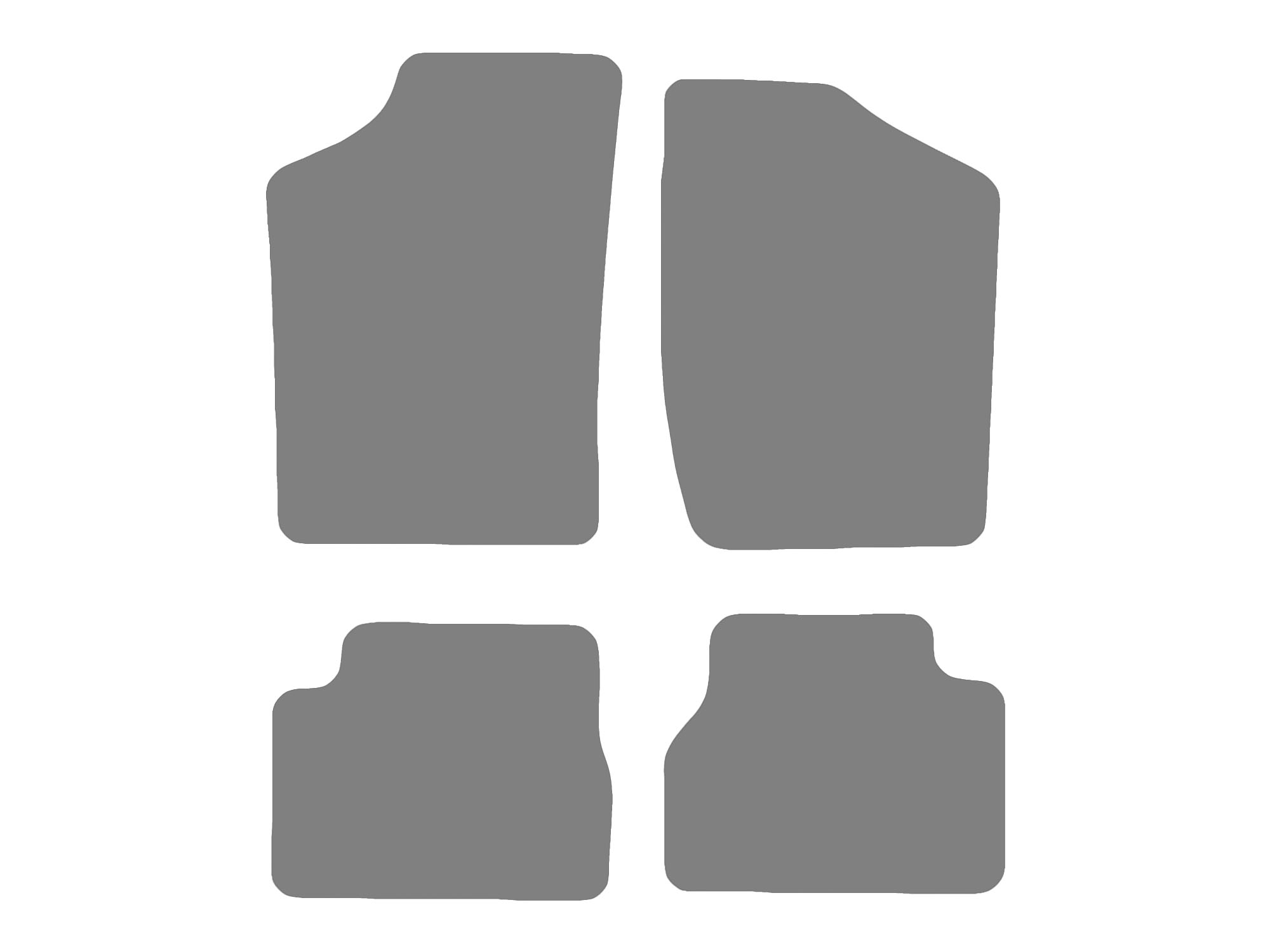 Fußmatten passend für Nissan Micra I Typ K10 (Baujahr 1982 - 1992)