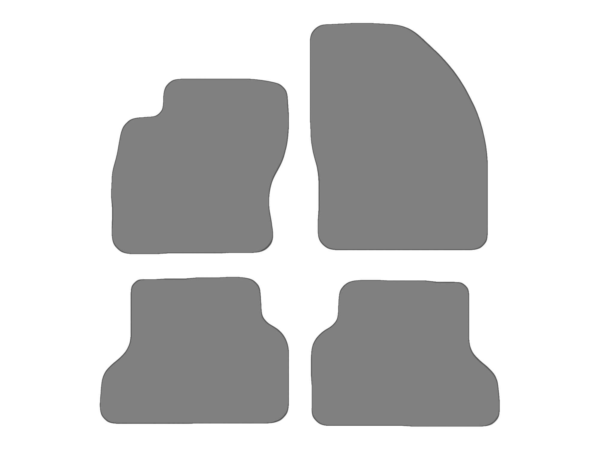Jeu de tapis compatible avec Ford Focus II Cabriolet, type   (année de construction 2006-2010)