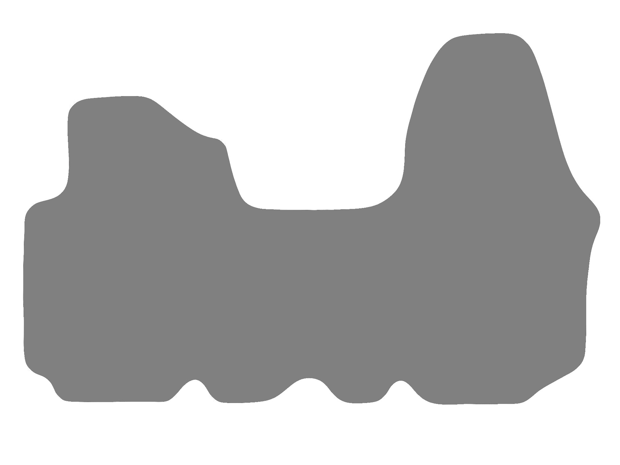 Vloermatenset compatibel voor Renault Trafic II, type JL, FL, EL (bouwjaar 2001-2014) Vloermatenset compatibel voor Renault Trafic II, type JL, FL, EL (bouwjaar 2001-2014)