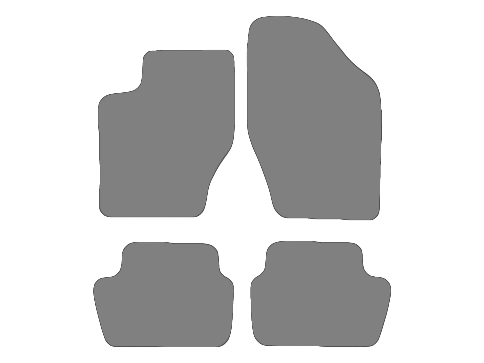 Tapis de voiture compatible avec Citroen C4 II Type B7, NC (construction 2009 - actuelle)