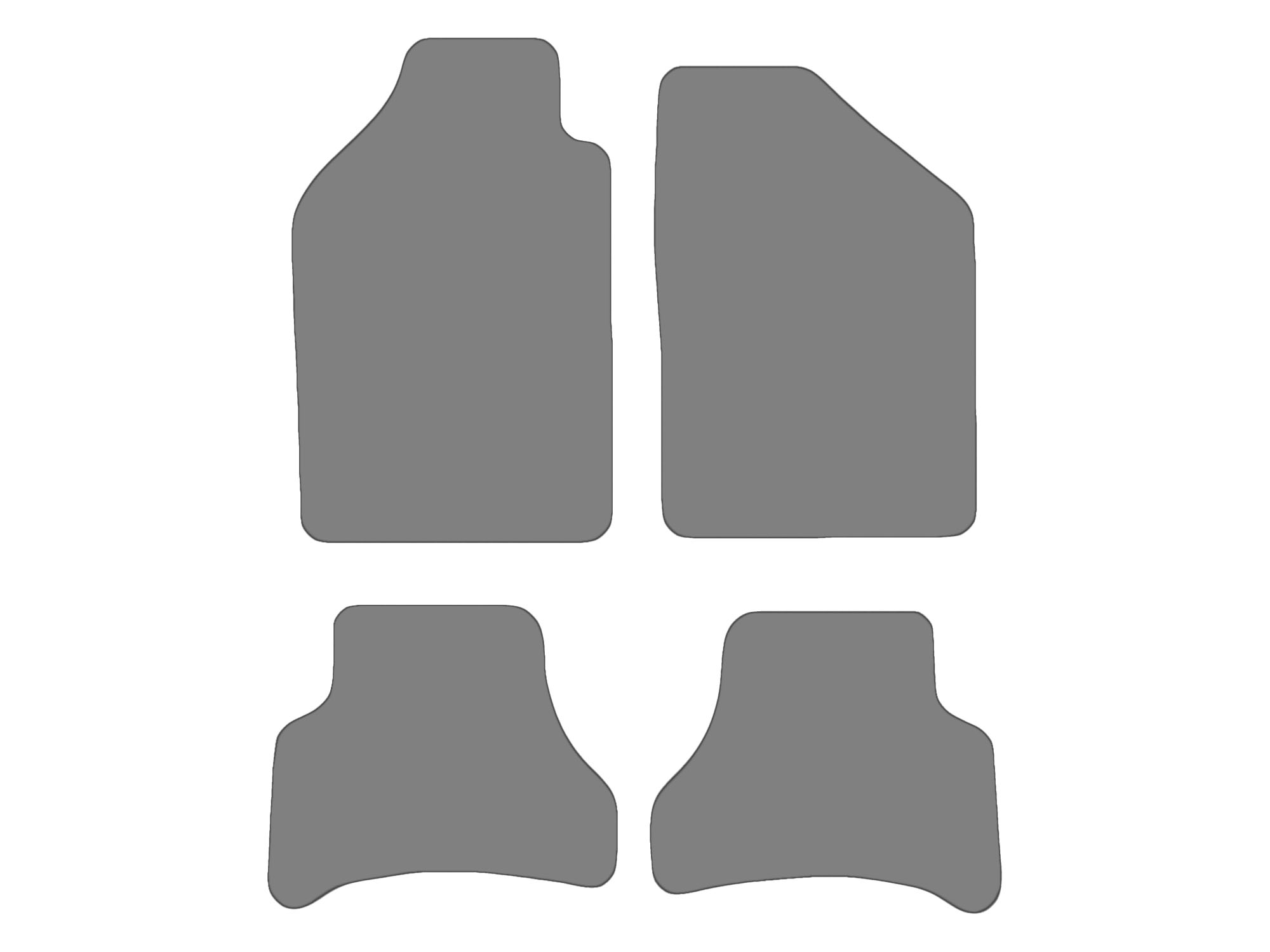 Vloermatenset compatibel voor Seat Malaga, type 023A  (bouwjaar 1984-1993)