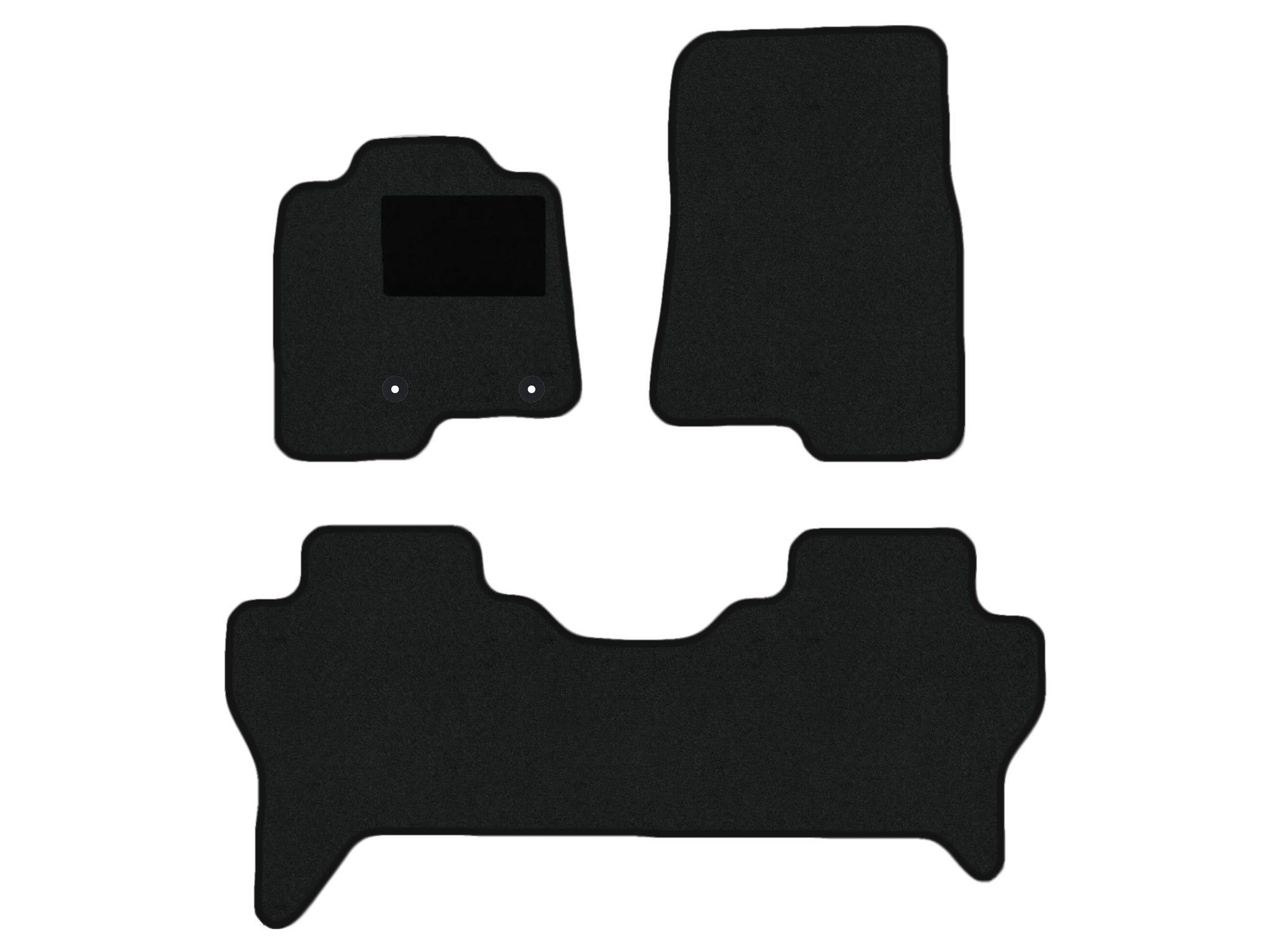 Jeu de tapis compatible avec Mitsubishi Pajero IV, type V8W, V9W (année de construction 2006-2025) Jeu de tapis compatible avec Mitsubishi Pajero IV, type V8W, V9W (année de construction 2006-2025)