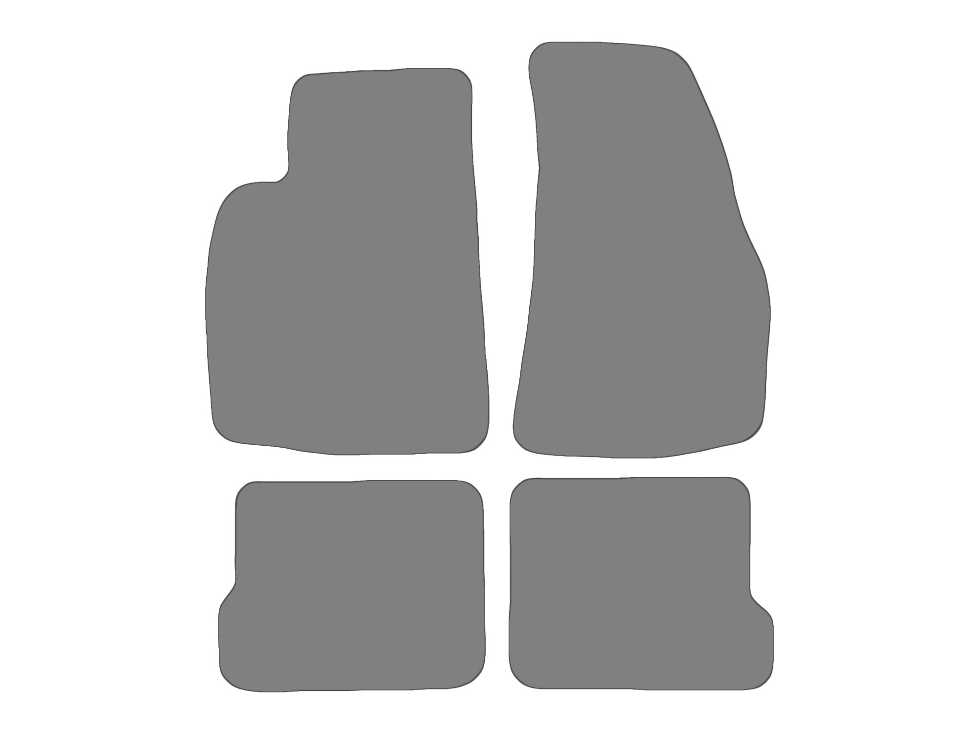 Floor mat set for VW Golf I Cabriolet, type 155  (year of construction 1979-1993)