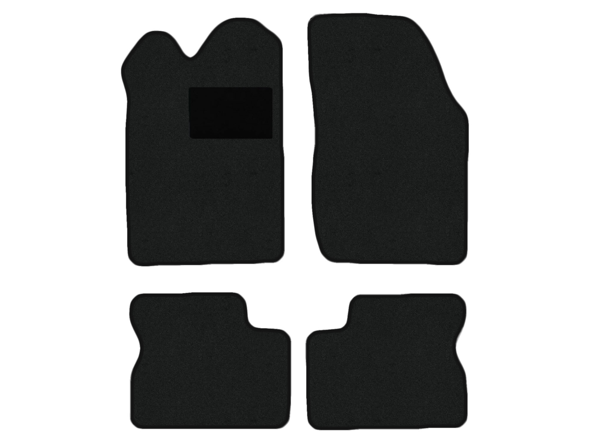 Tapis de voiture compatible avec Opel Ascona C Type 81, 84, 89, J82 (construction 1981 - 1988)