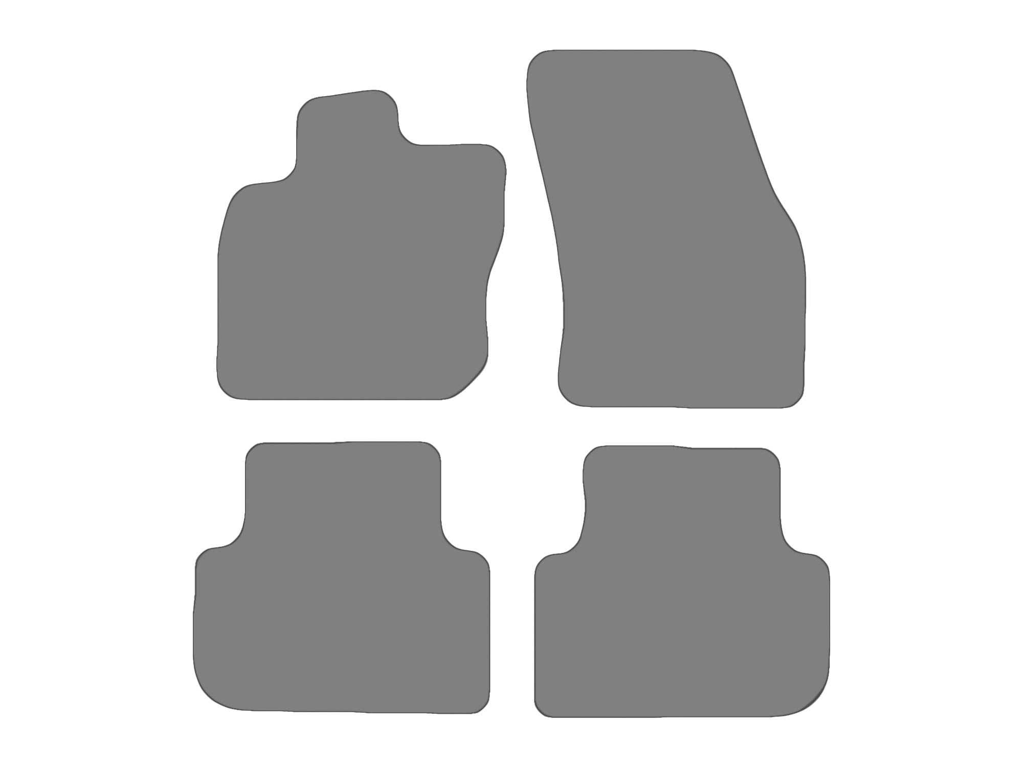 Jeu de tapis compatible avec VW Tiguan III, type   (année de construction 2024-2025)