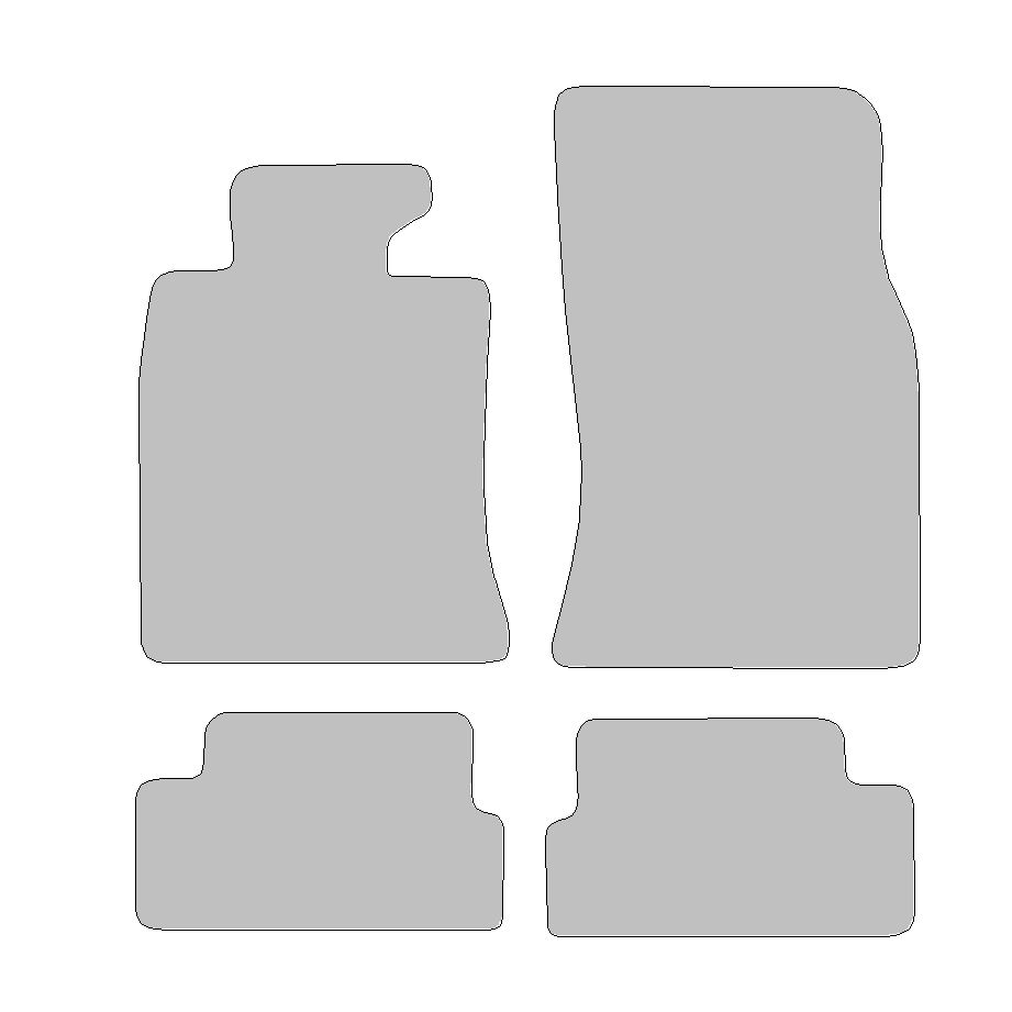 Fußmatten-Set für Mini R56 Typ R56 (Baujahr 2010 - 2013)