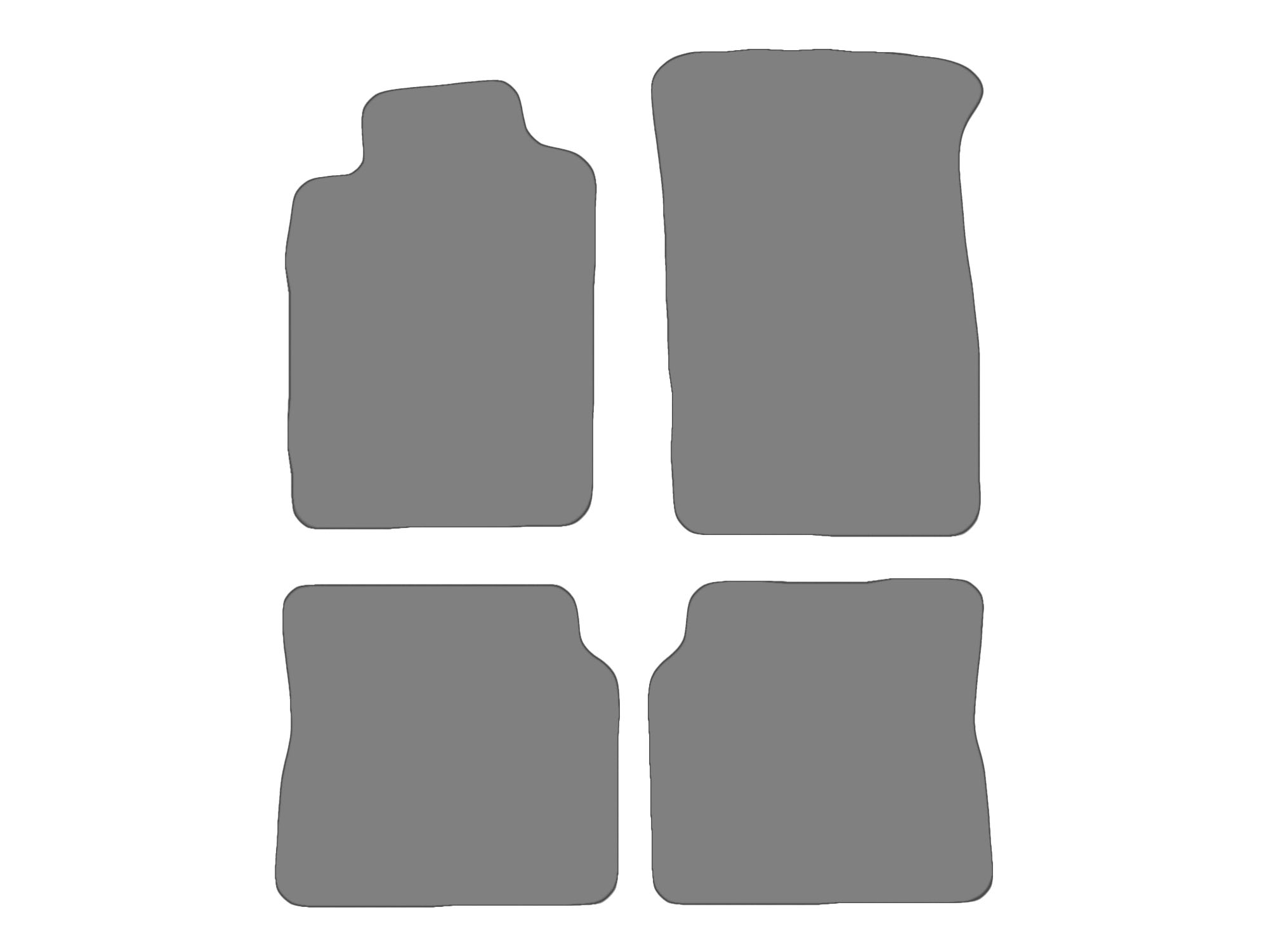 Floor mat set for Renault Megane I, type BA, LA, DA, KA, EA 5 türig (year of construction 1995-2004) Floor mat set for Renault Megane I, type BA, LA, DA, KA, EA 5 türig (year of construction 1995-2004)