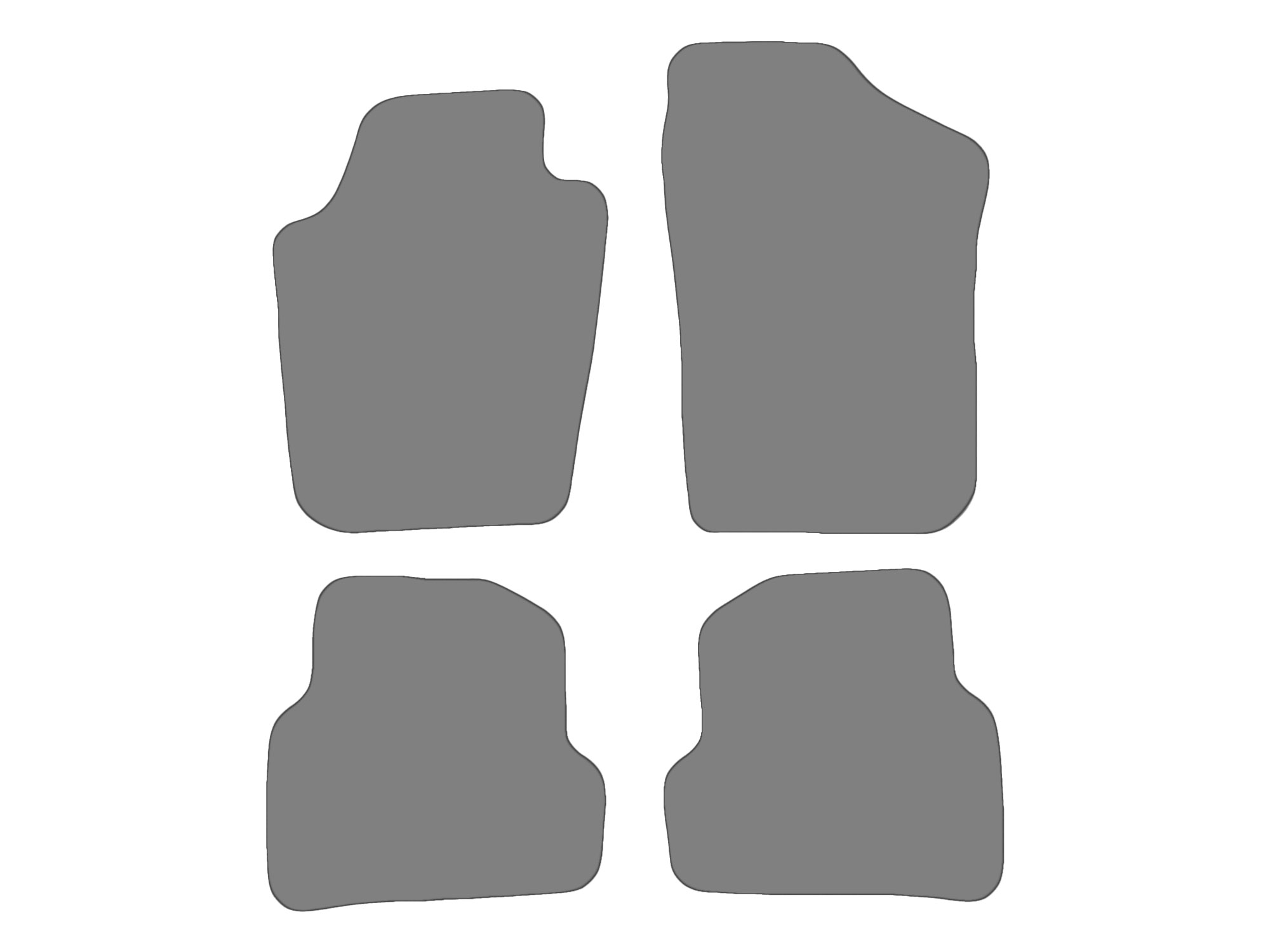 Jeu de tapis compatible avec VW Polo V, type 6C, 6R, 6S  (année de construction 2009-2017)