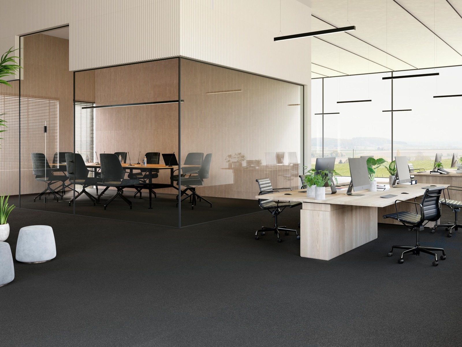 Strapazierfähiger Büro-Teppichboden Agnes Strapazierfähiger Büro-Teppichboden Agnes
