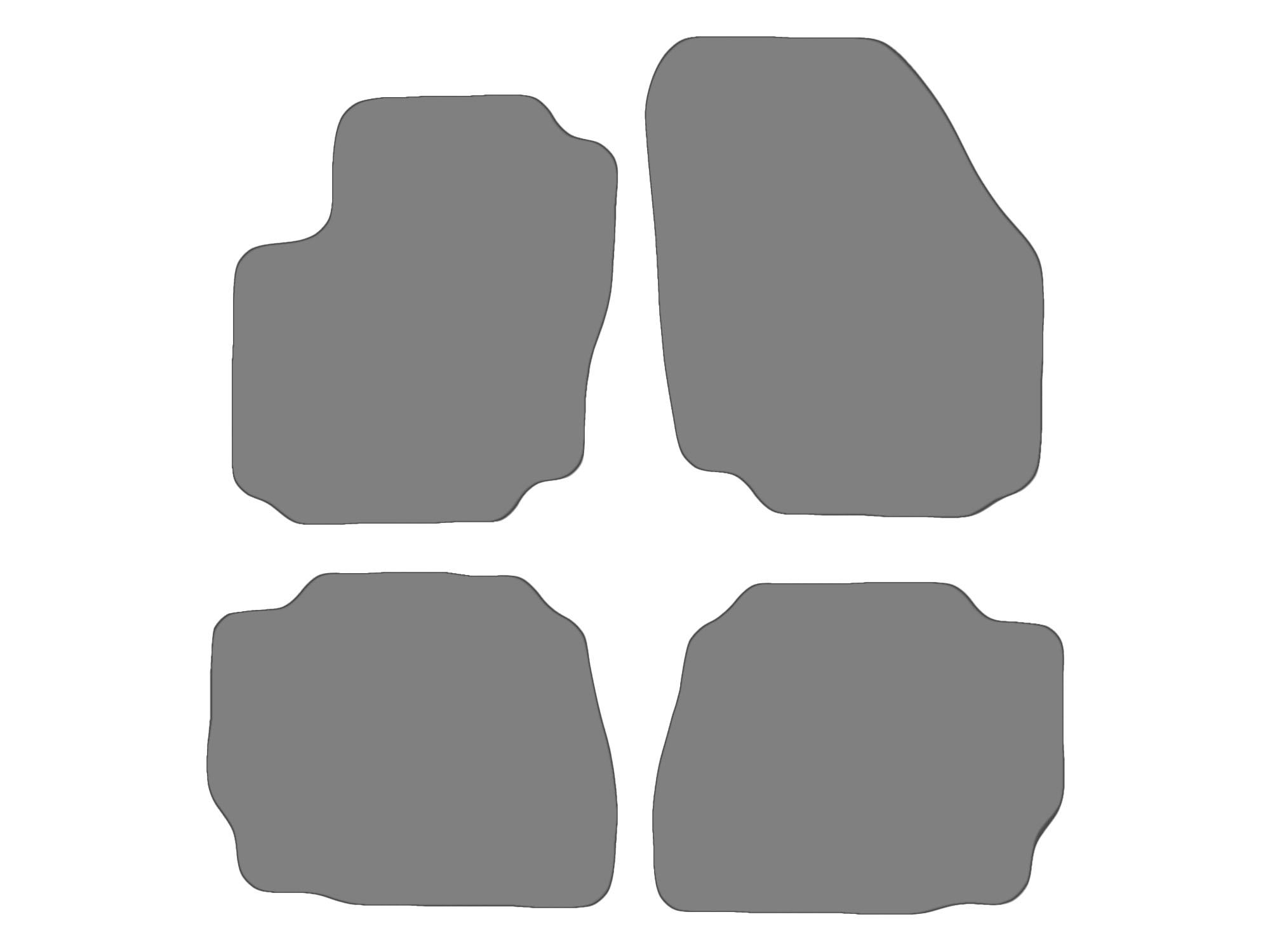 Jeu de tapis compatible avec Ford Mondeo IV, type   (année de construction 2013-2015)