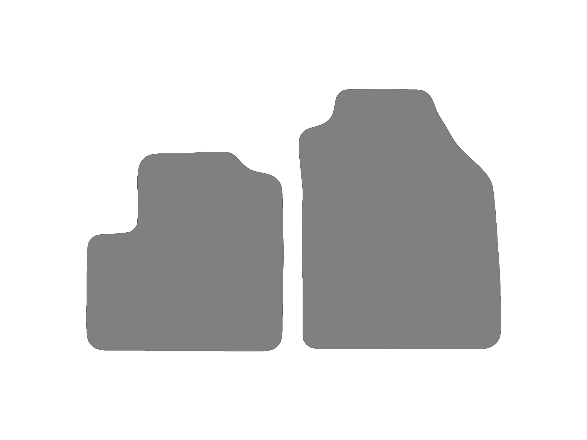 Vloermatenset compatibel voor Ford Transit Connect, type P65, P70, P80 (bouwjaar 2002-2013) Vloermatenset compatibel voor Ford Transit Connect, type P65, P70, P80 (bouwjaar 2002-2013)