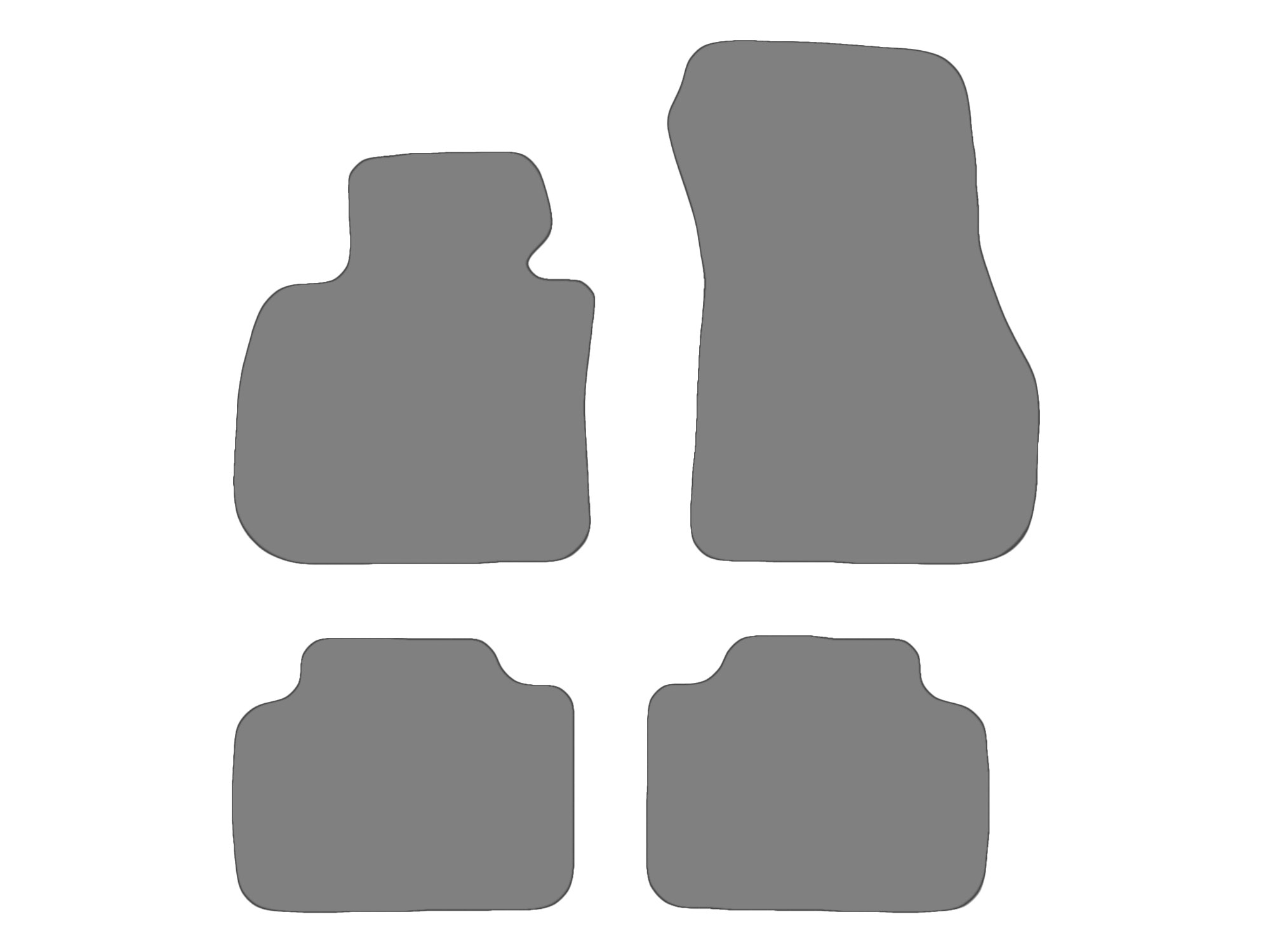 Floor mat set for BMW 2 Active Tourer, type F45  (year of construction 2013-2021)