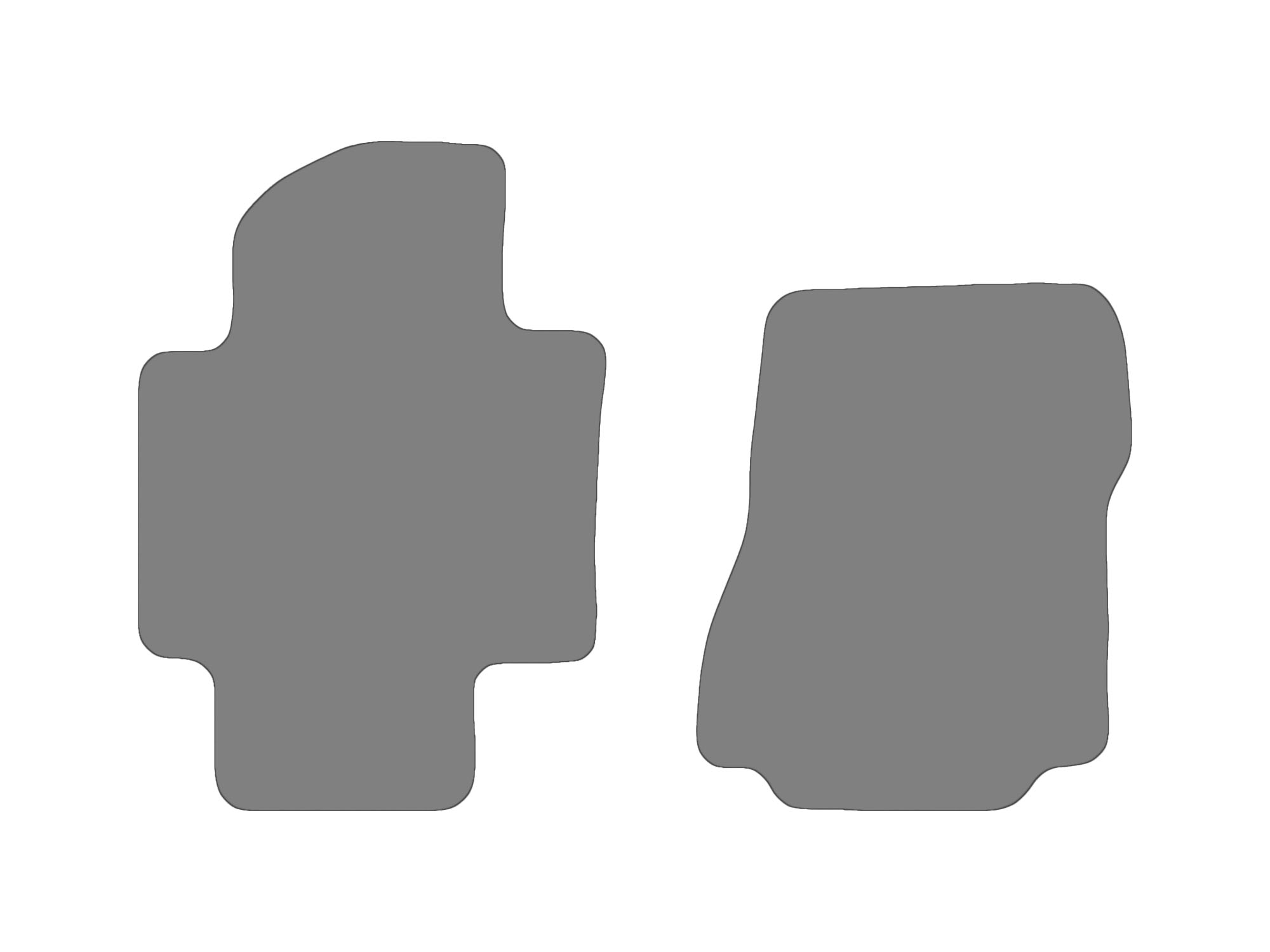 Fußmatten passend für Nissan NV200 Kasten Typ  (Baujahr 2010 - aktuell)