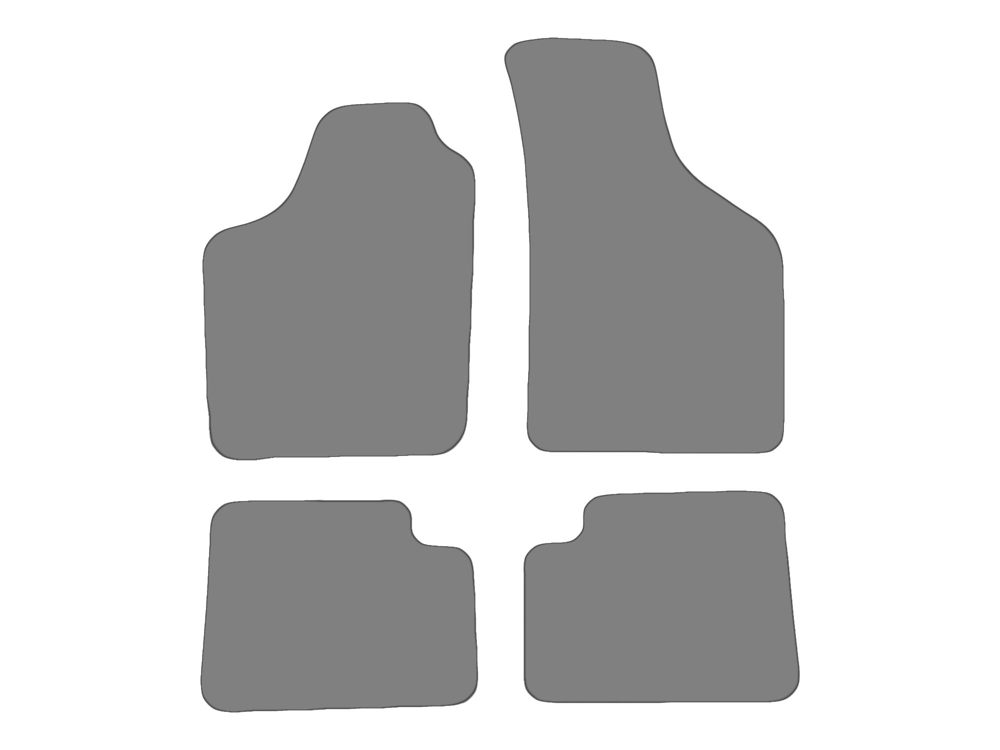 Floor mat set for Renault Twingo I, type C06, S06  (year of construction 1993-2007) Floor mat set for Renault Twingo I, type C06, S06  (year of construction 1993-2007)