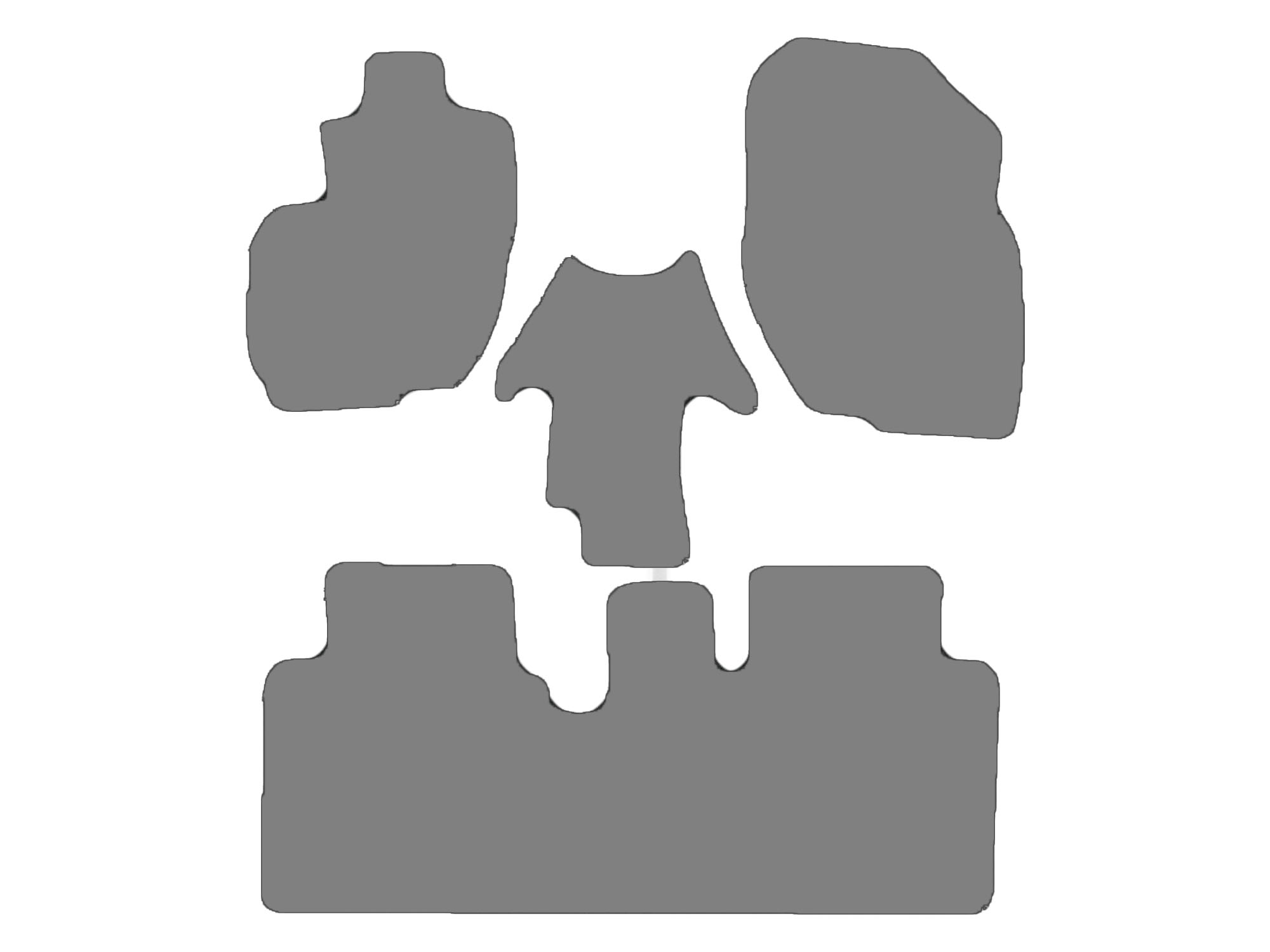 Floor mat set for Mitsubishi Space Runner, type N6W (year of construction 1999-2003) Floor mat set for Mitsubishi Space Runner, type N6W (year of construction 1999-2003)