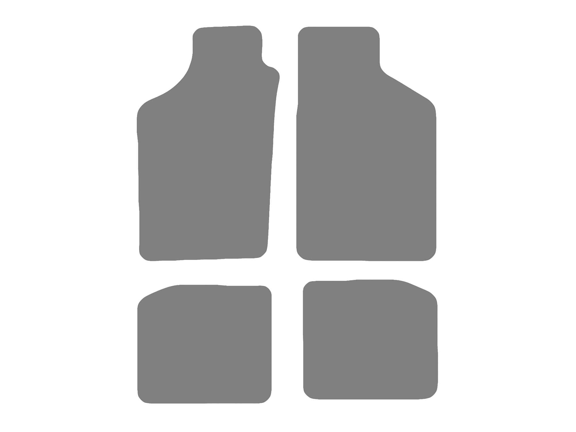 Floor mat set for VW Derby, type 86, 80  (year of construction 1977-1984)