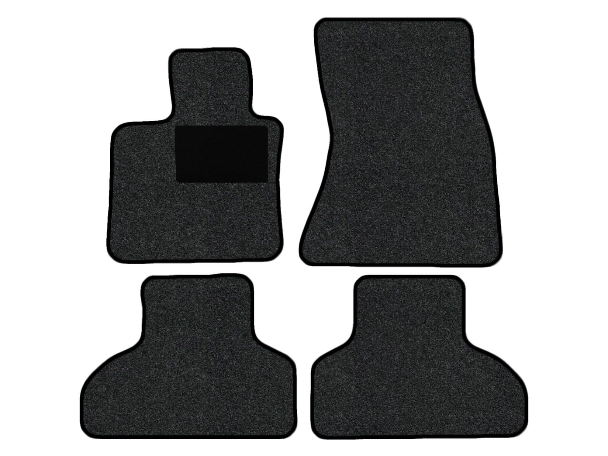 Remnant stock: car mats suitable for BMW X5 F15, F85, Hit anthrazit, warp colour black