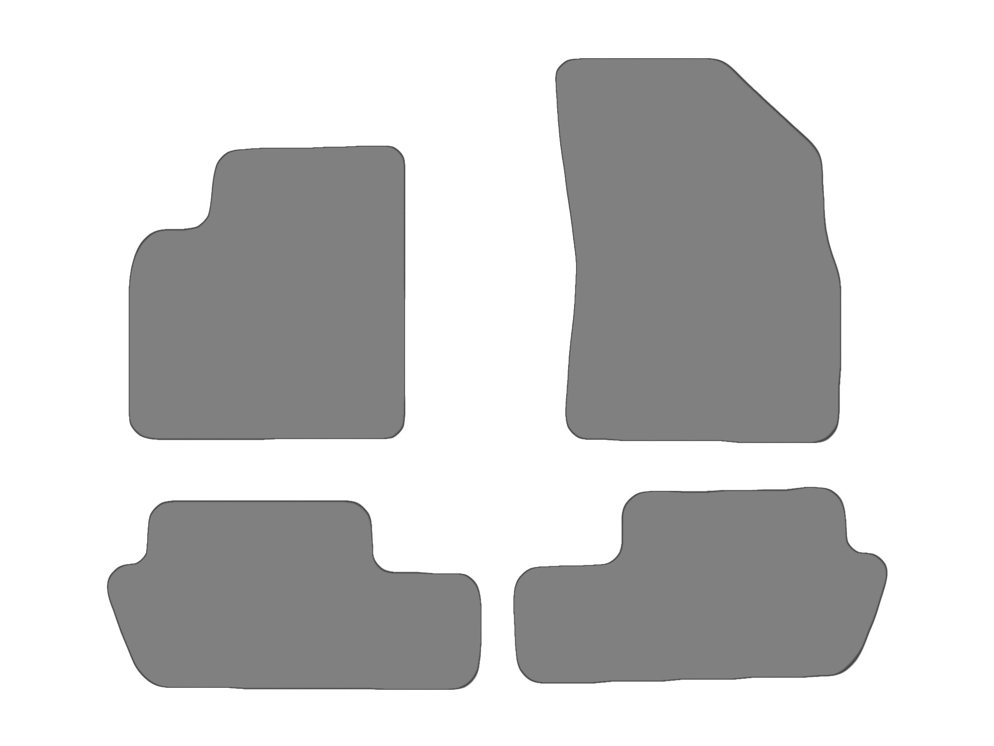 Tapis de voiture compatible avec Citroen C4 Picasso I Type UA, UD (construction 2006 - 2013)