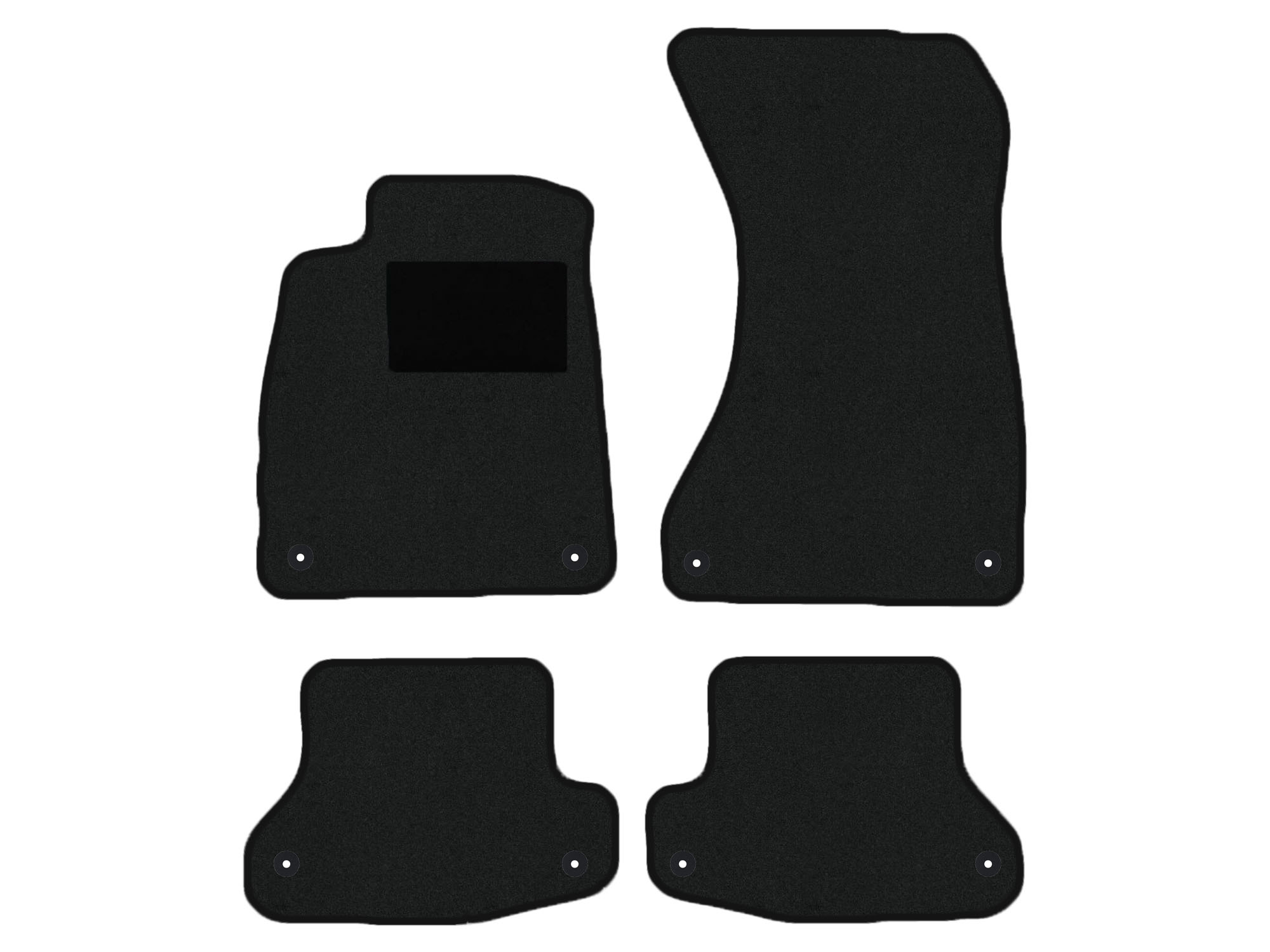 Tapis de voiture compatible avec Audi A5 Type F5 (construction 2016 - actuelle)