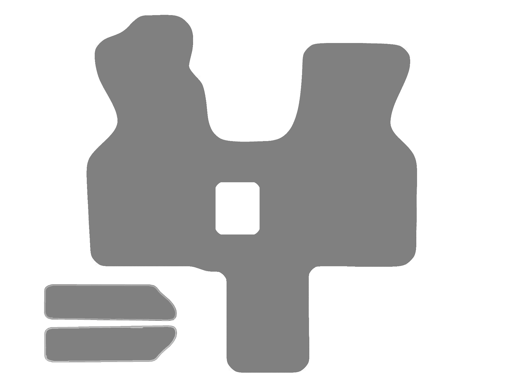 Vloermatenset compatibel voor VW T4, type 70, 7D Automatikgetriebe (bouwjaar 1990-2003) Vloermatenset compatibel voor VW T4, type 70, 7D Automatikgetriebe (bouwjaar 1990-2003)