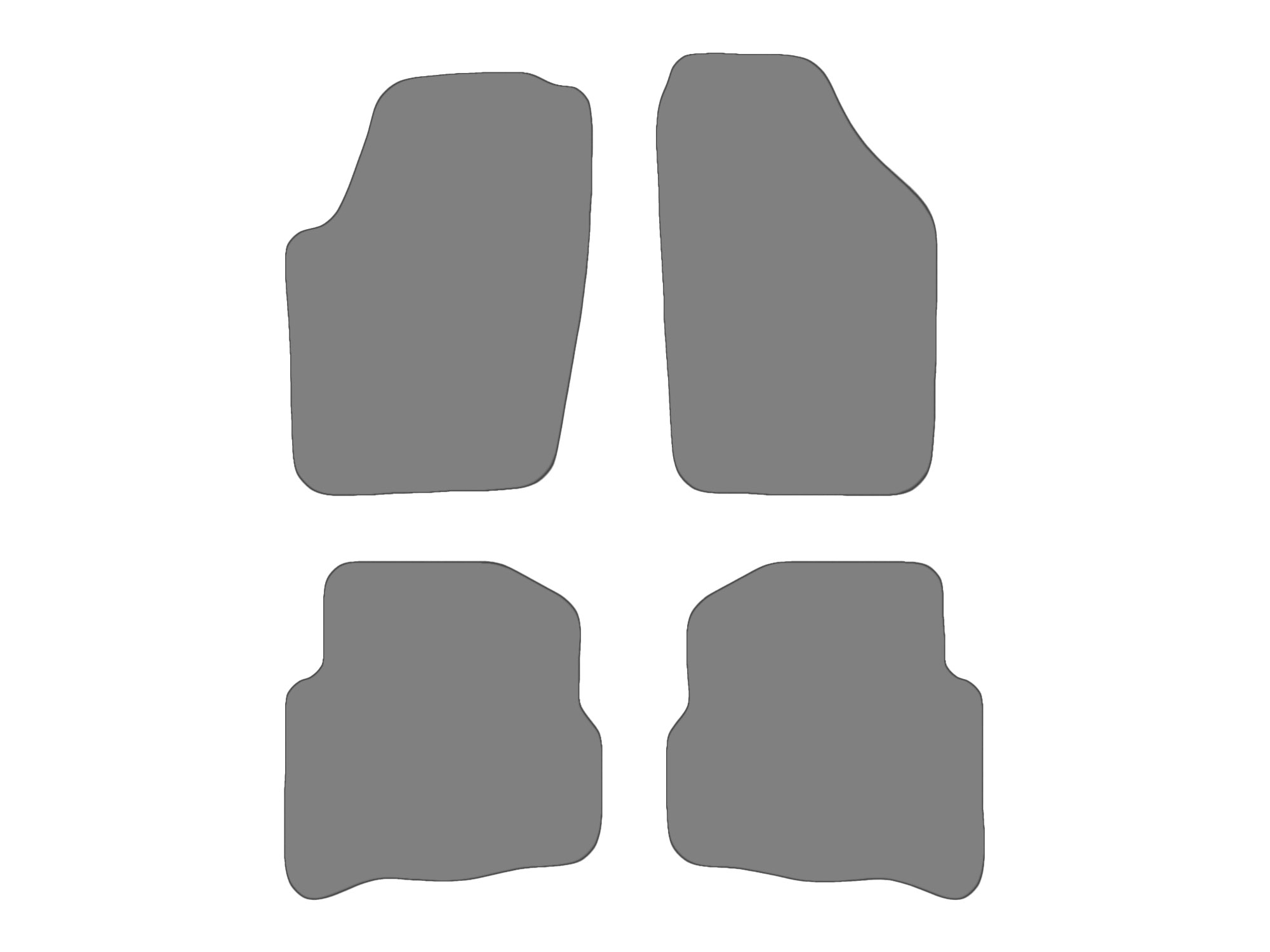 Jeu de tapis compatible avec VW Polo IV, type 9A, 9N  (année de construction 2001-2009)