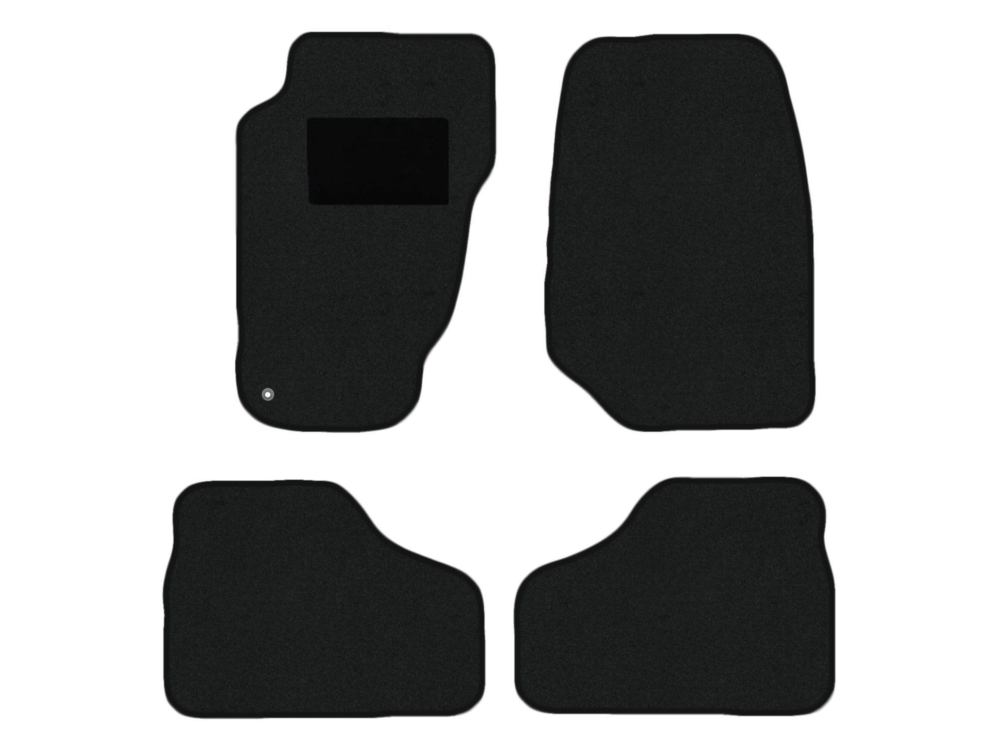 Floor mat set for Jeep Cherokee type KK (constructed 2008 - 2013)