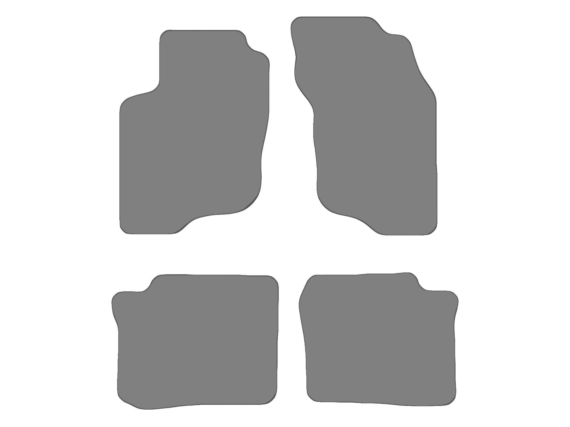 Floor mat set for Mitsubishi Space Star, type DGA (year of construction 1998-2004) Floor mat set for Mitsubishi Space Star, type DGA (year of construction 1998-2004)