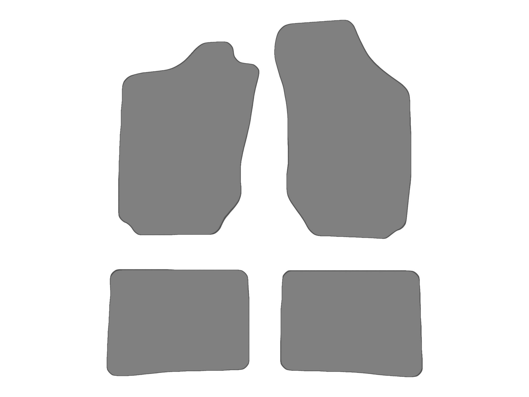 Jeu de tapis compatible avec Nissan Bluebird, type T12 (année de construction 1985-1992) Jeu de tapis compatible avec Nissan Bluebird, type T12 (année de construction 1985-1992)