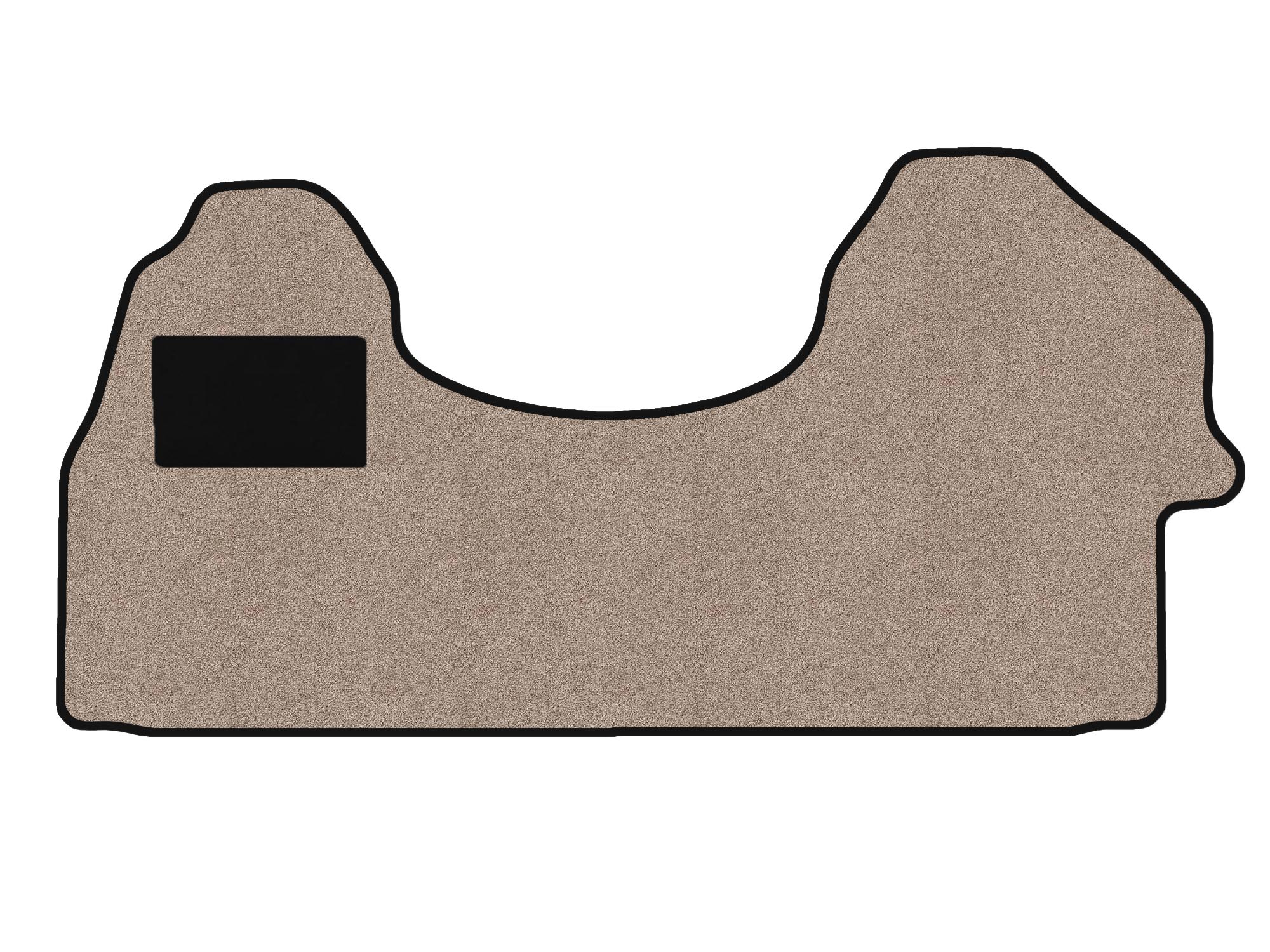 Floor mat set for Mercedes Sprinter type B907, B910 3-Sitzer (constructed 2018 - present)