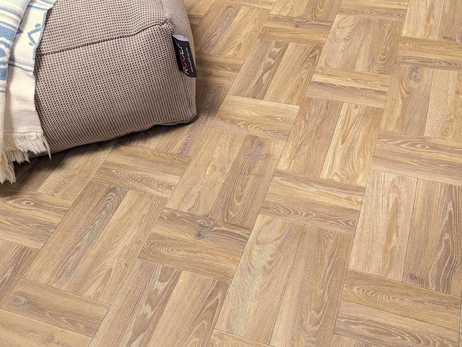 PVC flooring Vinyl flooring in woven floor look PVC flooring Vinyl flooring in woven floor look