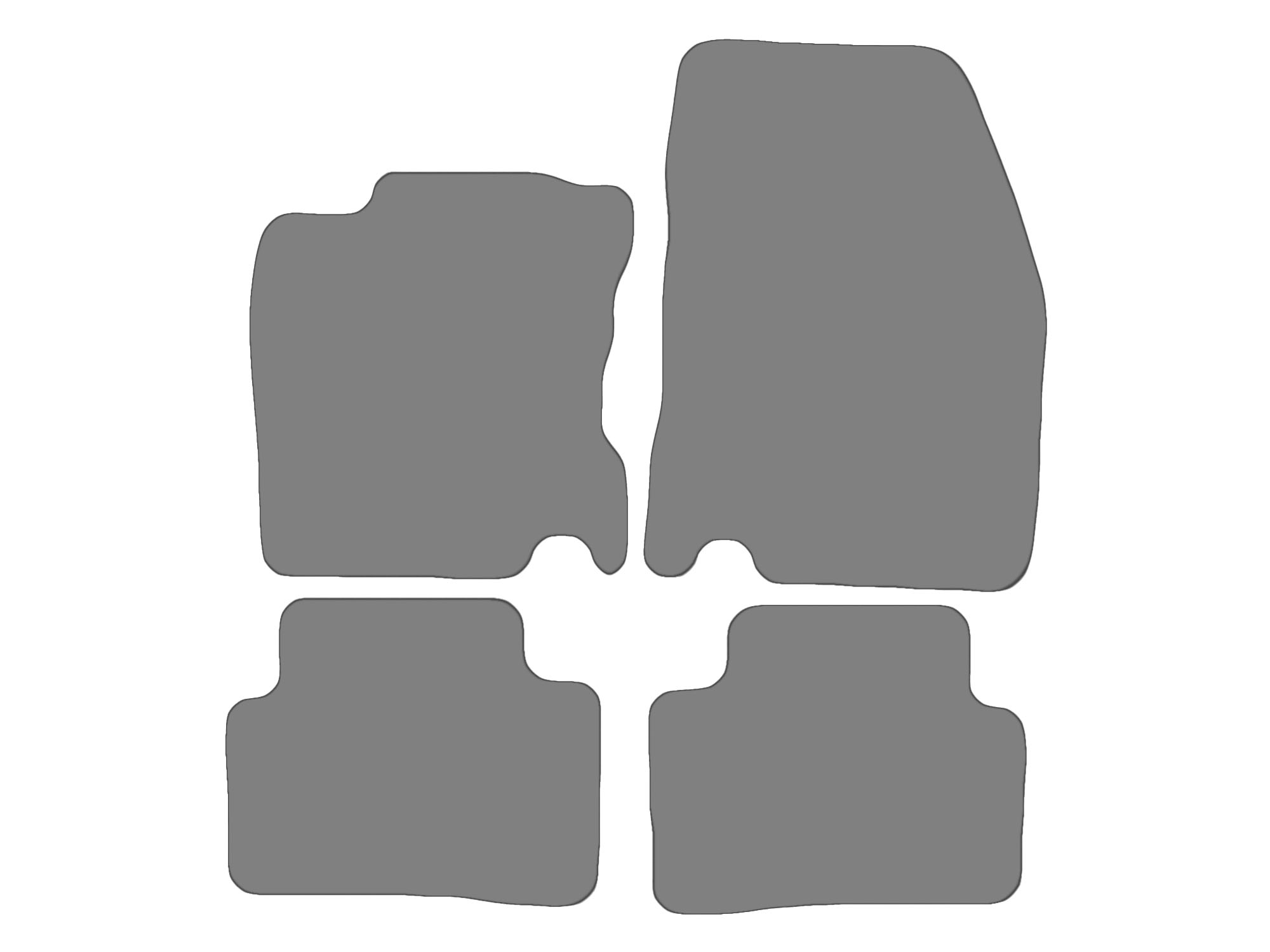 Fußmatten passend für Nissan Qashqai II Typ J11 (Baujahr 2013 - aktuell)