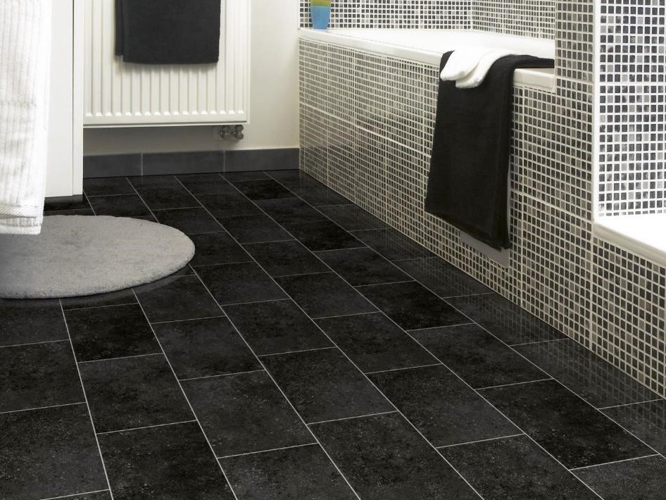 PVC in marmorierter Fliesen-Optik 4